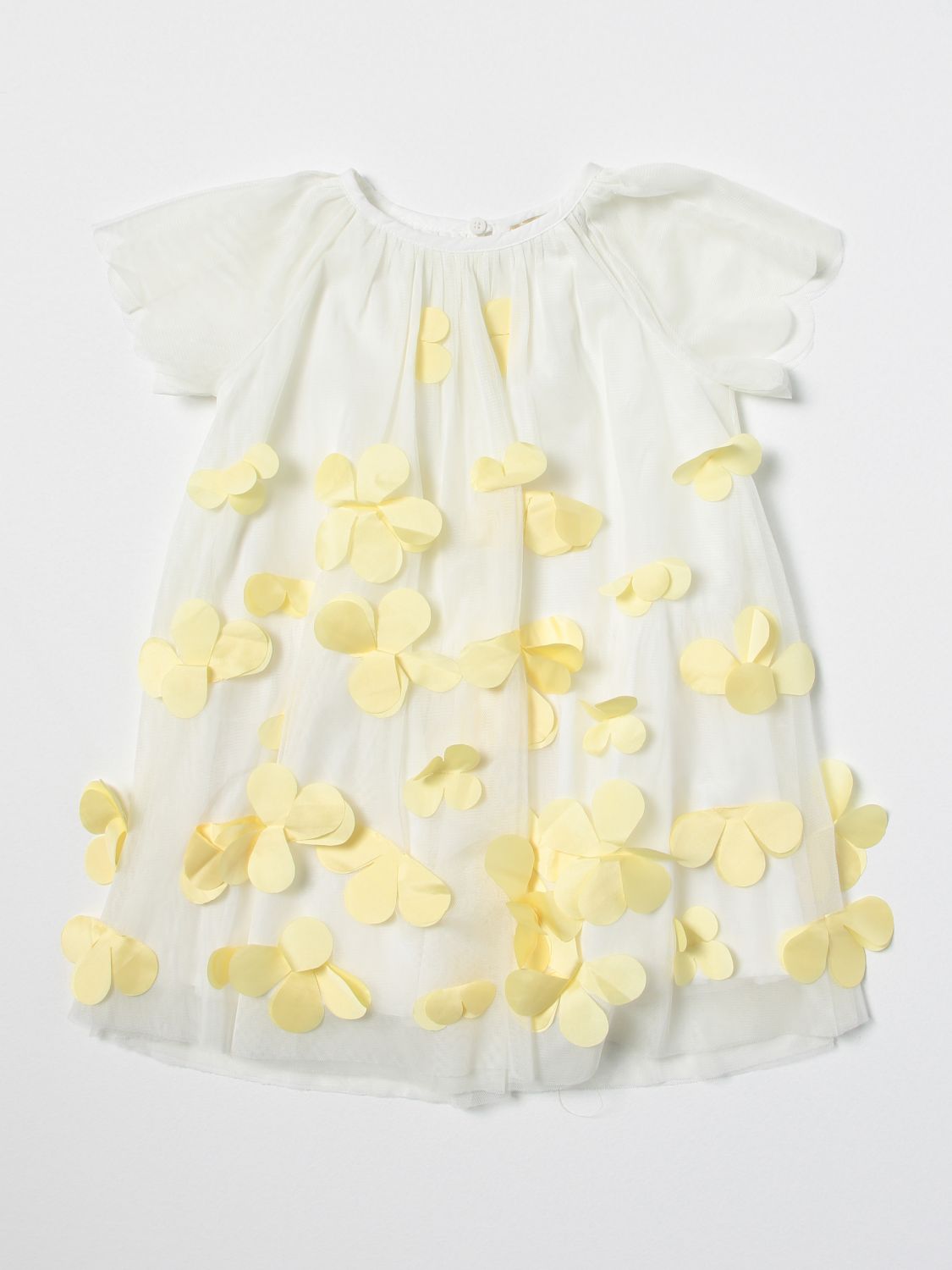 Stella McCartney Kids Dress STELLA MCCARTNEY KIDS Kids colour Yellow Cream