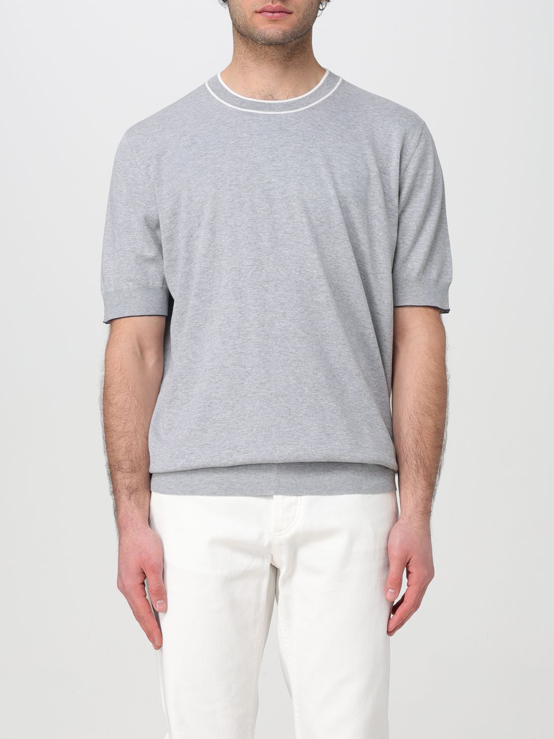 Brunello Cucinelli Jumper BRUNELLO CUCINELLI Men colour Grey