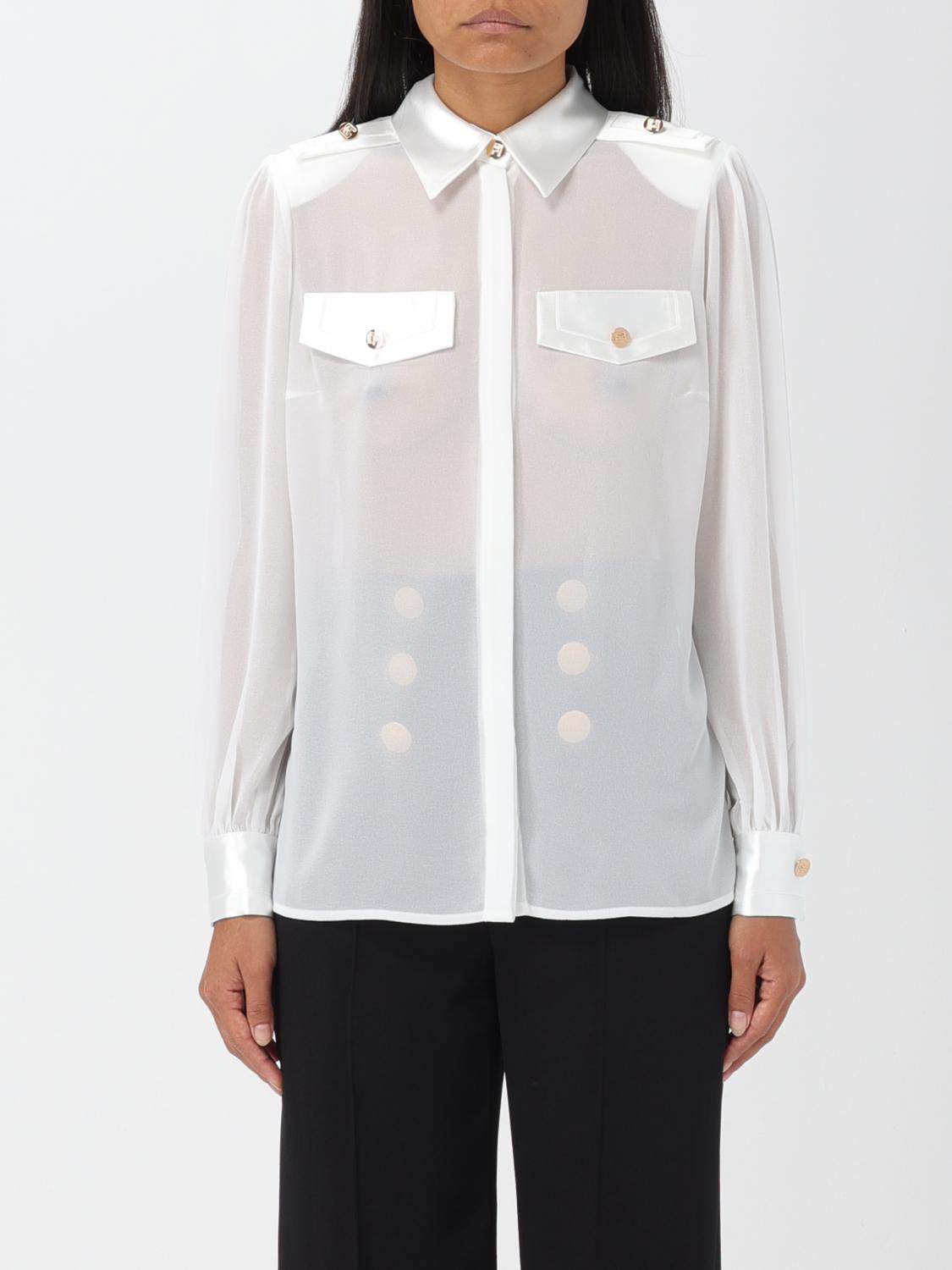 Elisabetta Franchi Shirt ELISABETTA FRANCHI Woman colour Ivory