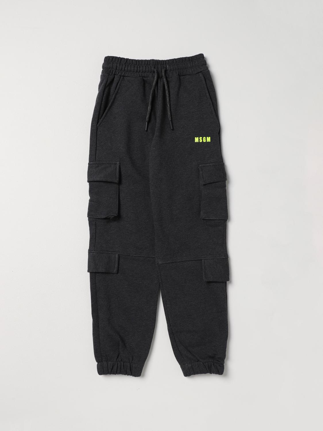 Msgm Kids Trousers MSGM KIDS Kids colour Grey