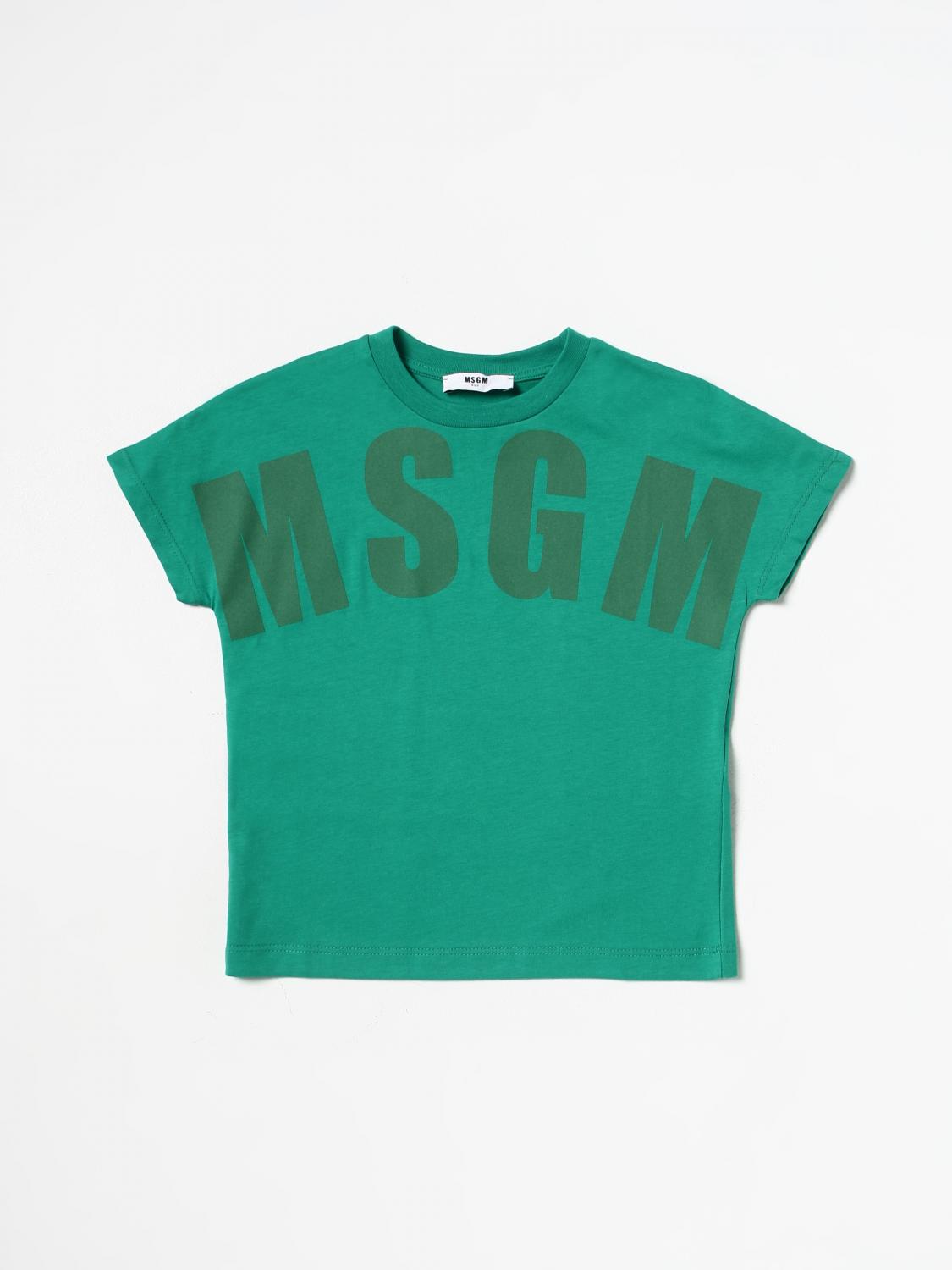 Msgm Kids T-Shirt MSGM KIDS Kids colour Green