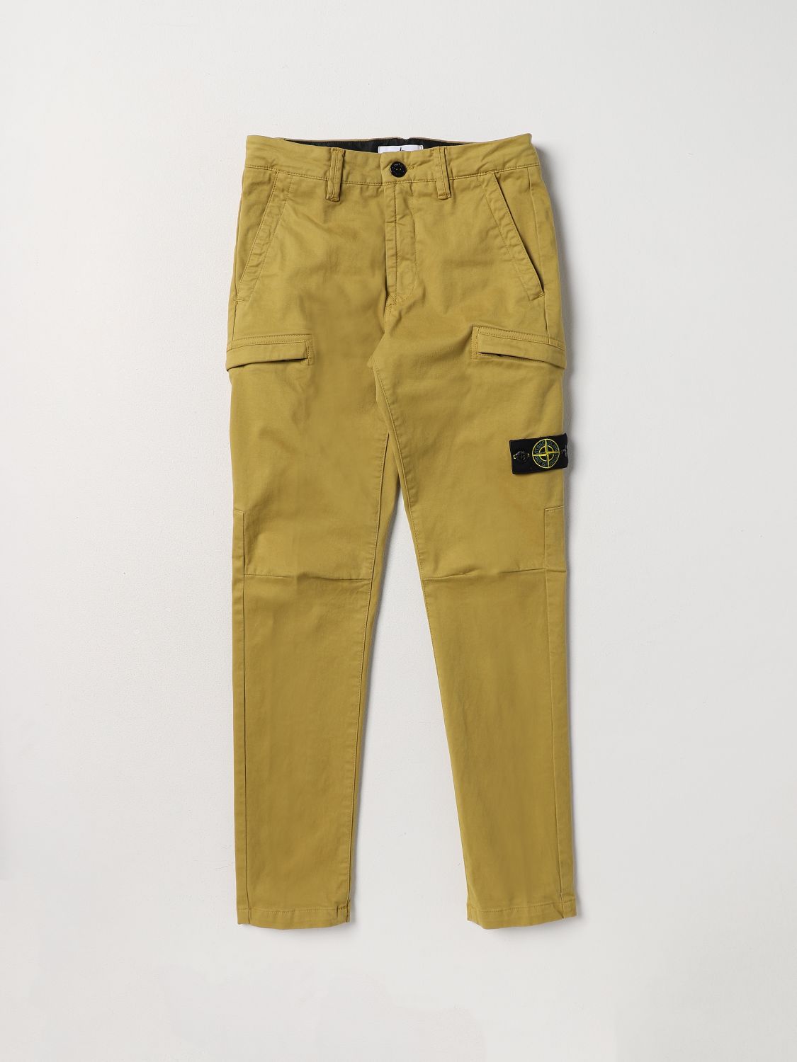 Stone Island Junior Trousers STONE ISLAND JUNIOR Kids colour Mustard