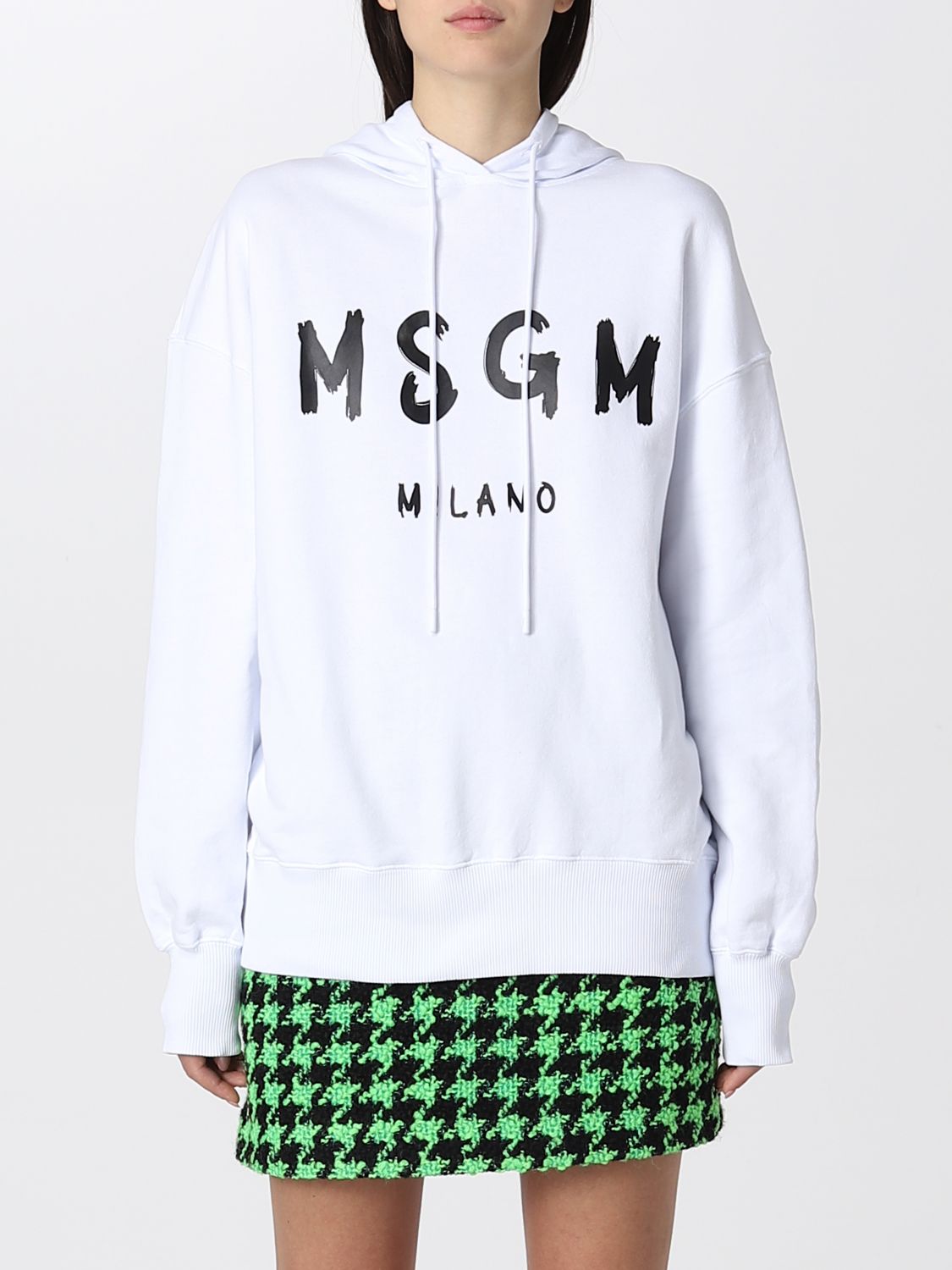 Msgm Sweatshirt MSGM Woman colour White