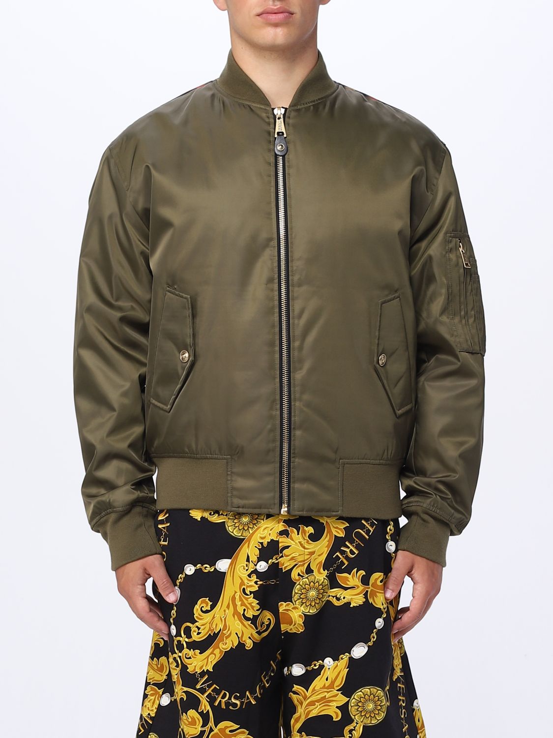 Versace Jeans Couture Jacket VERSACE JEANS COUTURE Men colour Military