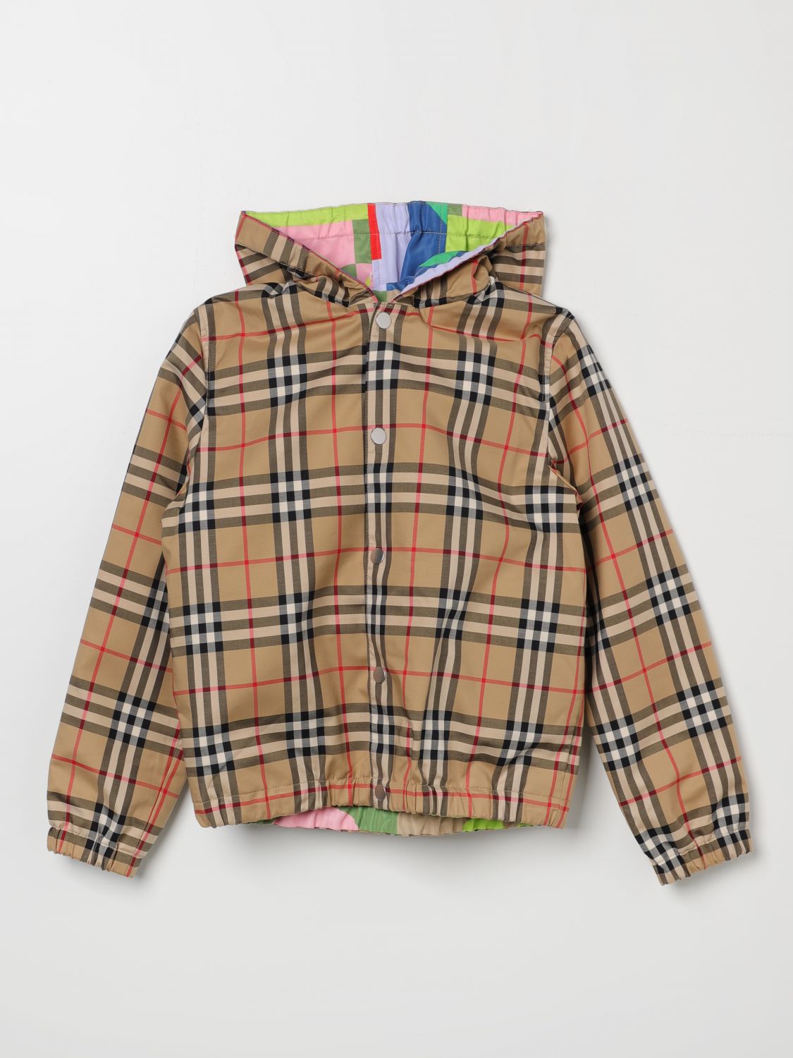 Burberry Kids Jacket BURBERRY KIDS Kids colour Beige