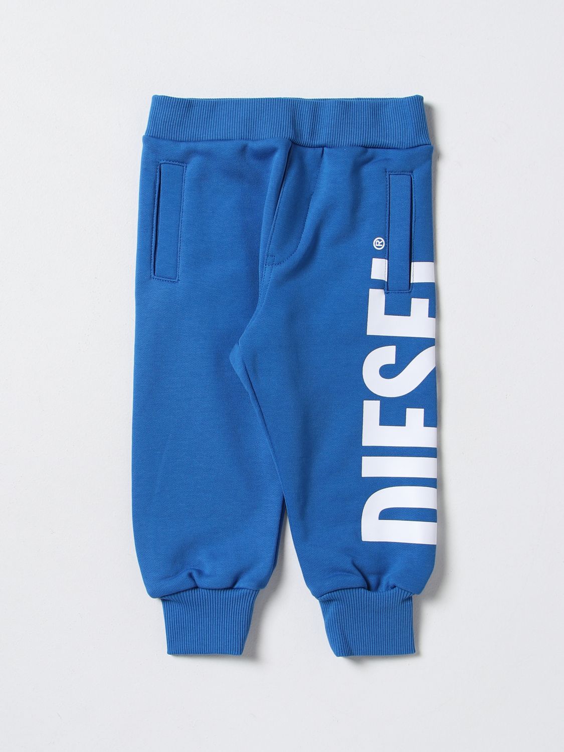 Diesel Trousers DIESEL Kids colour Blue