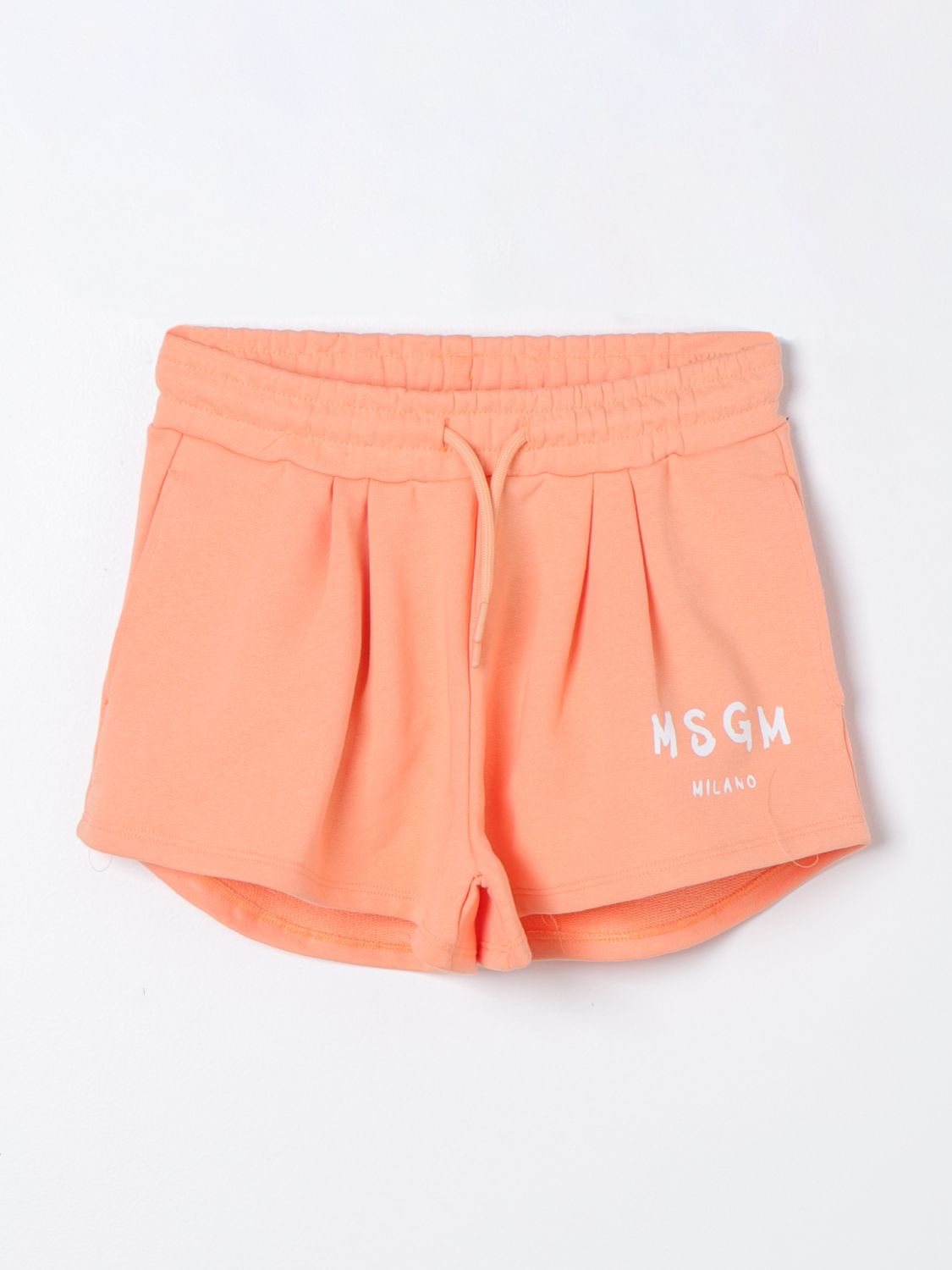 Msgm Kids Short MSGM KIDS Kids colour Orange