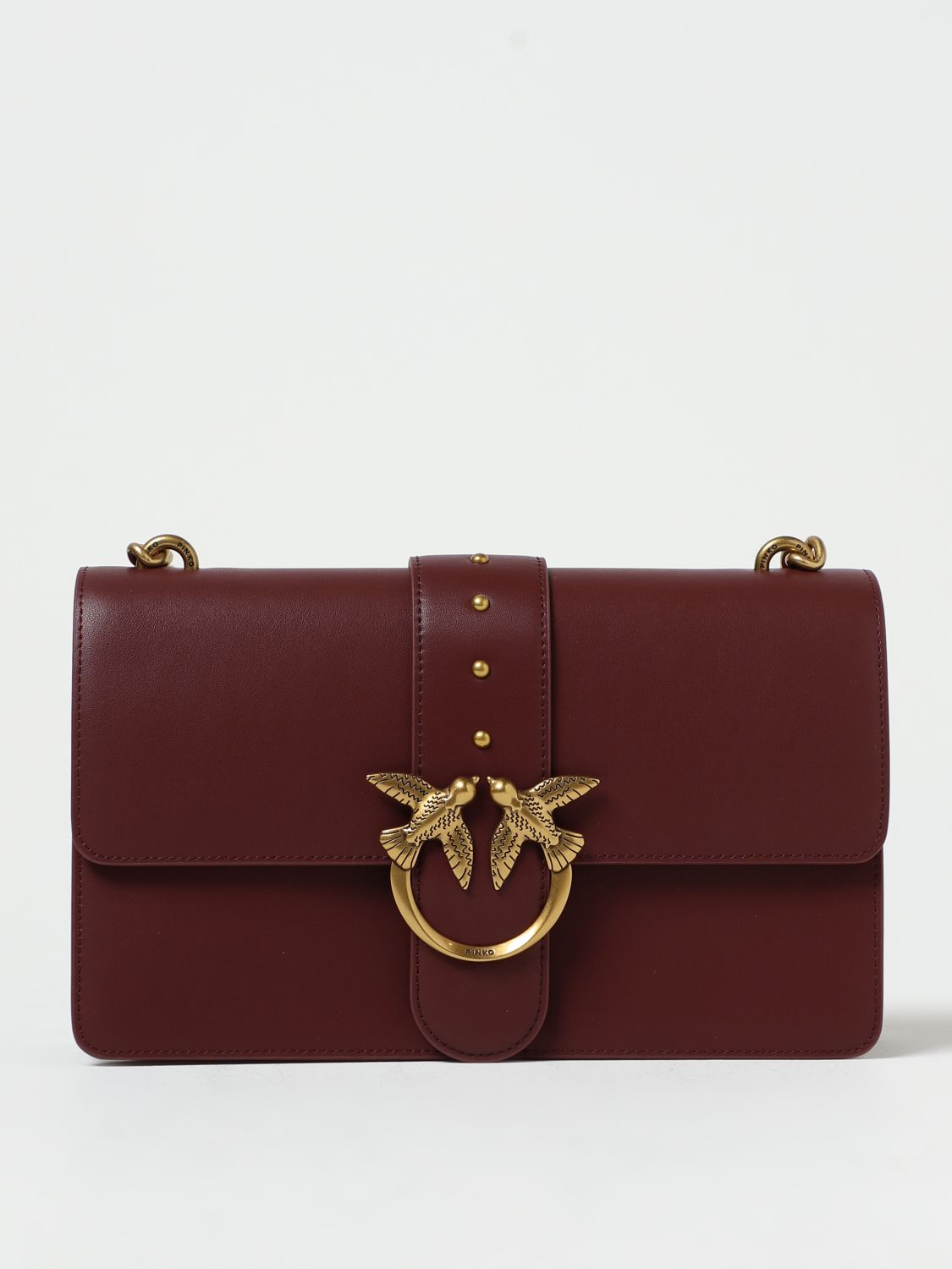 Pinko Crossbody Bags PINKO Woman colour Burgundy