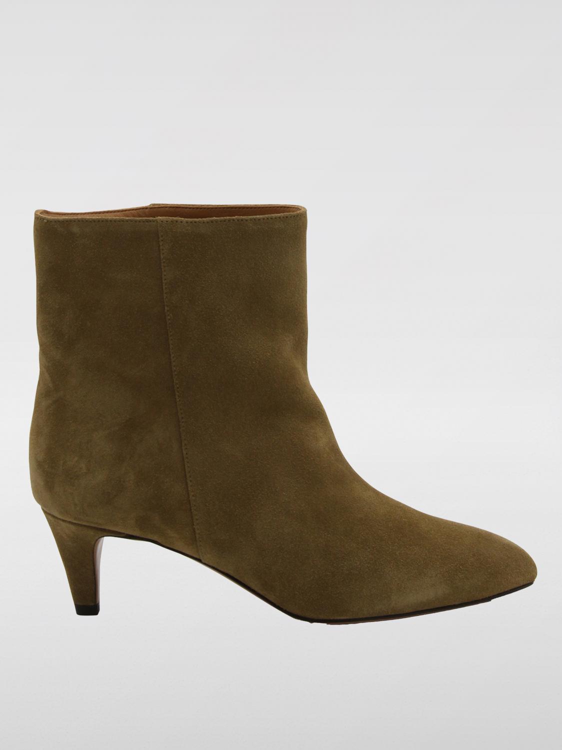 Isabel Marant Flat Ankle Boots ISABEL MARANT Woman color Beige