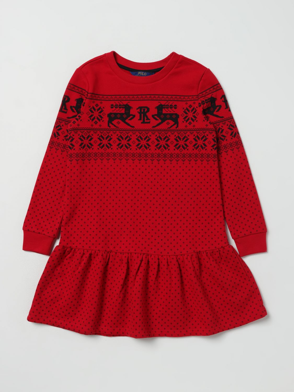 Polo Ralph Lauren Dress POLO RALPH LAUREN Kids colour Red