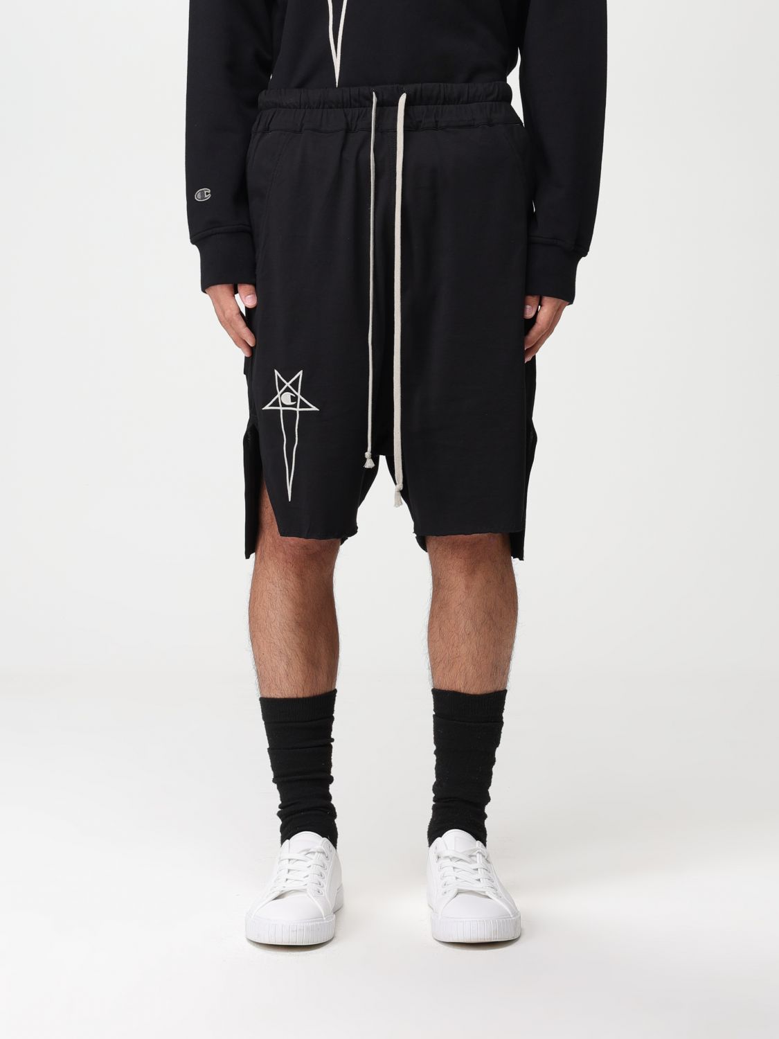 Rick Owens X Champions Short RICK OWENS X CHAMPIONS Men colour Black