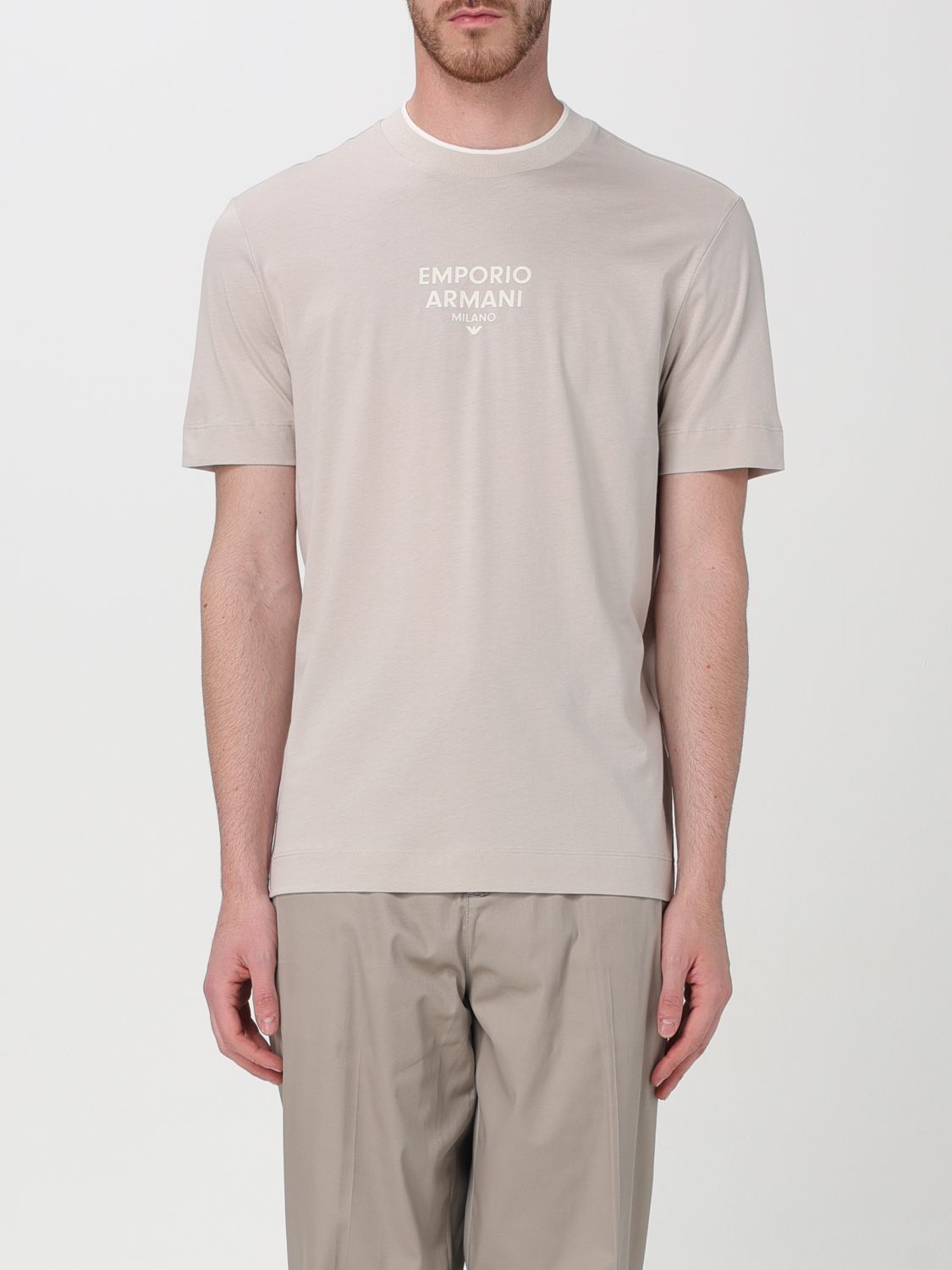 Emporio Armani T-Shirt EMPORIO ARMANI Men colour Ivory