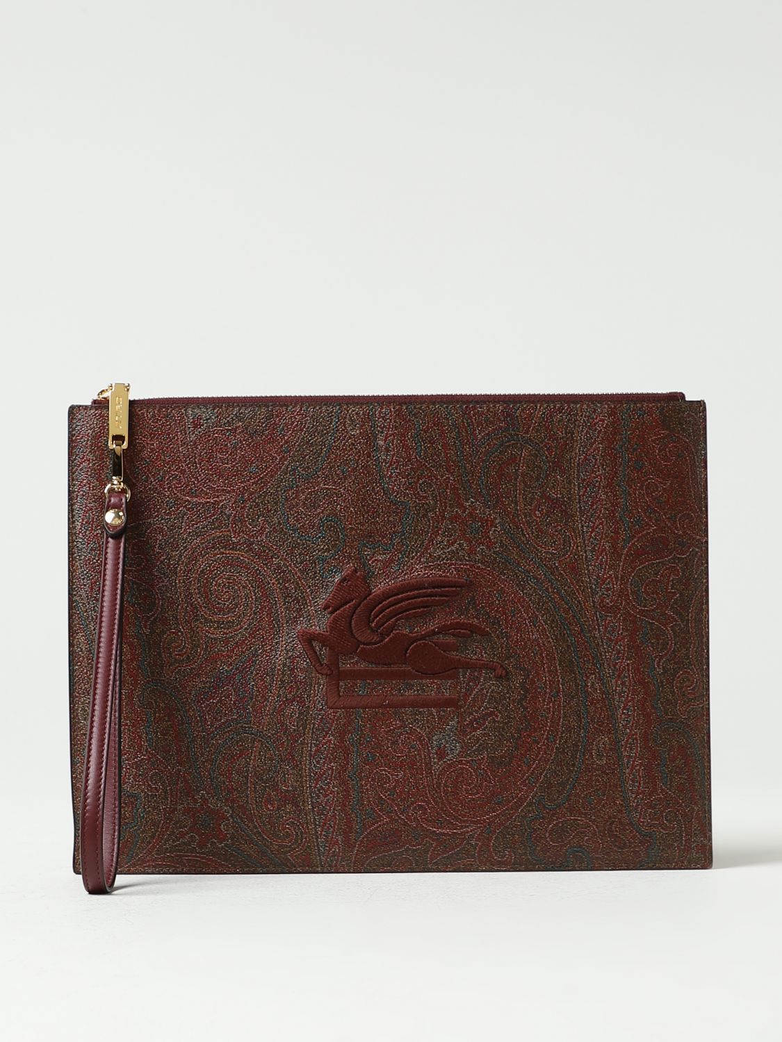 Etro Clutch ETRO Woman colour Red