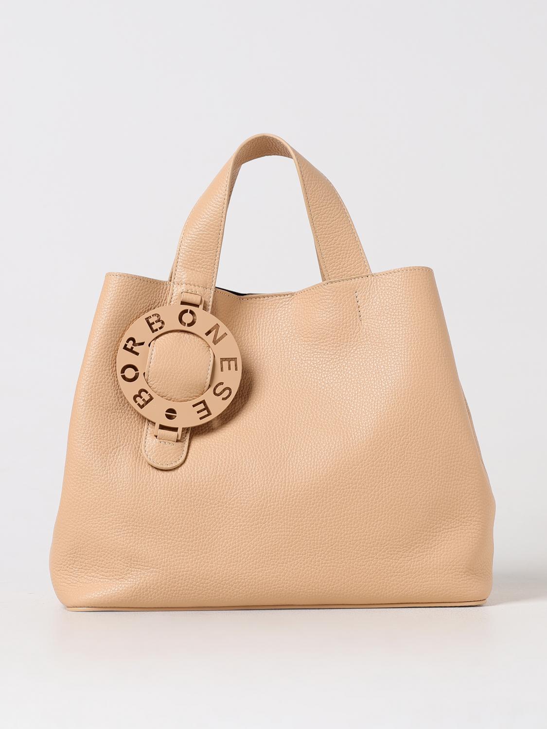 Borbonese Shoulder Bag BORBONESE Woman color Camel