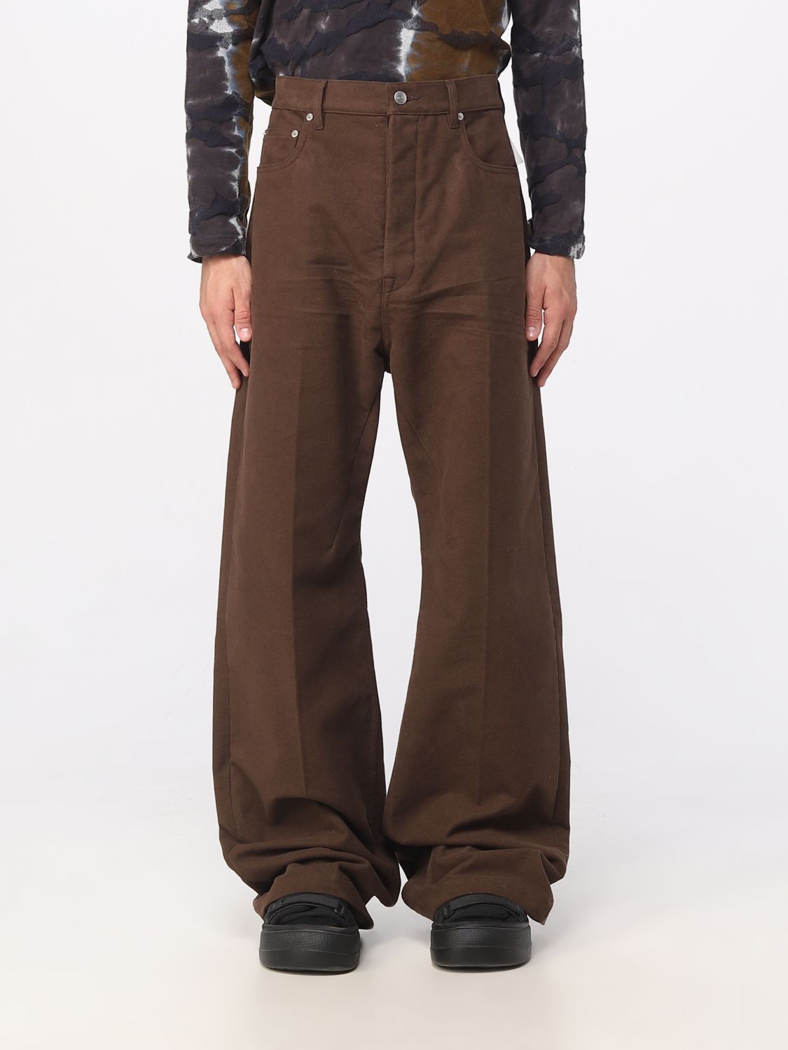 Rick Owens Trousers RICK OWENS Men colour Brown