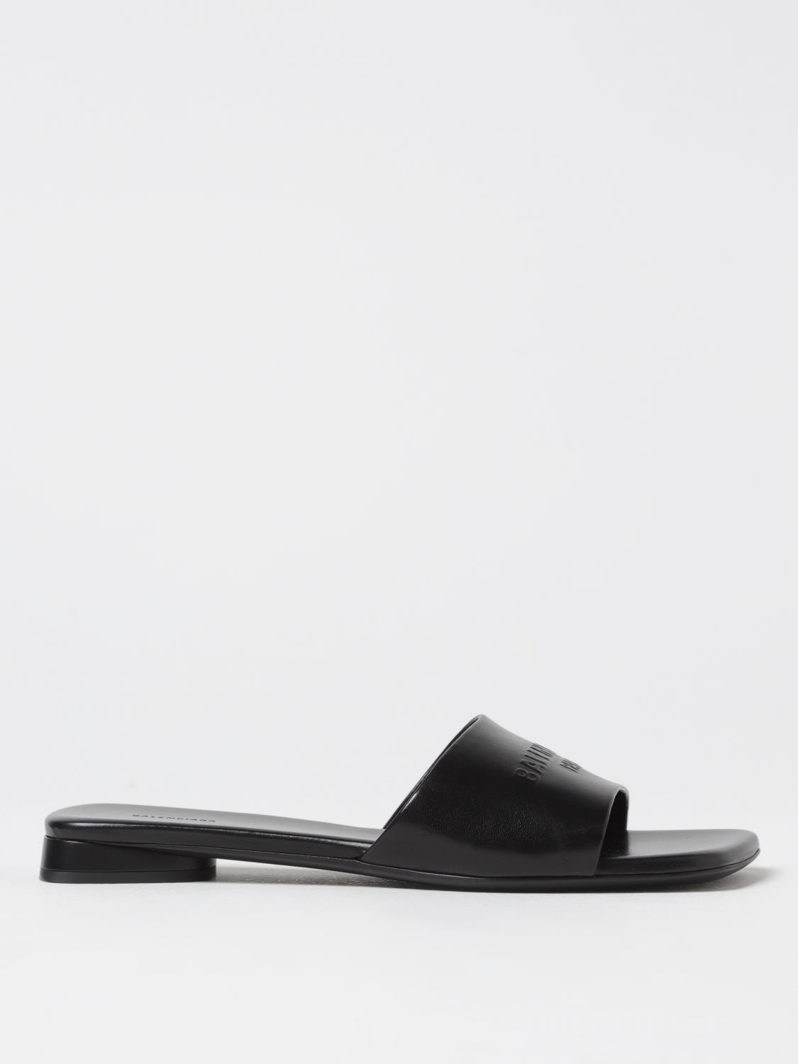 Balenciaga Flat Sandals BALENCIAGA Woman colour Black