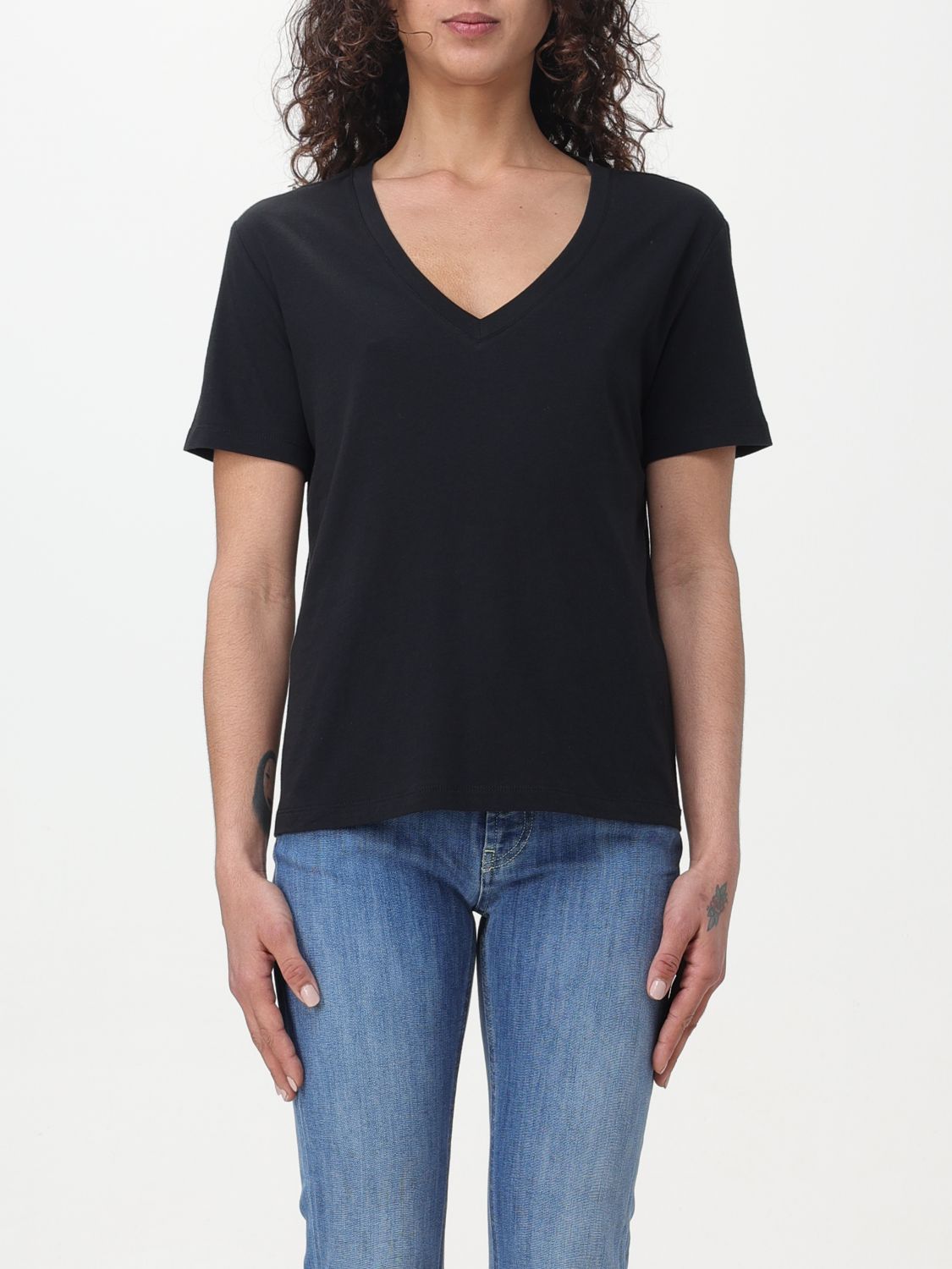 Allude T-Shirt ALLUDE Woman colour Black