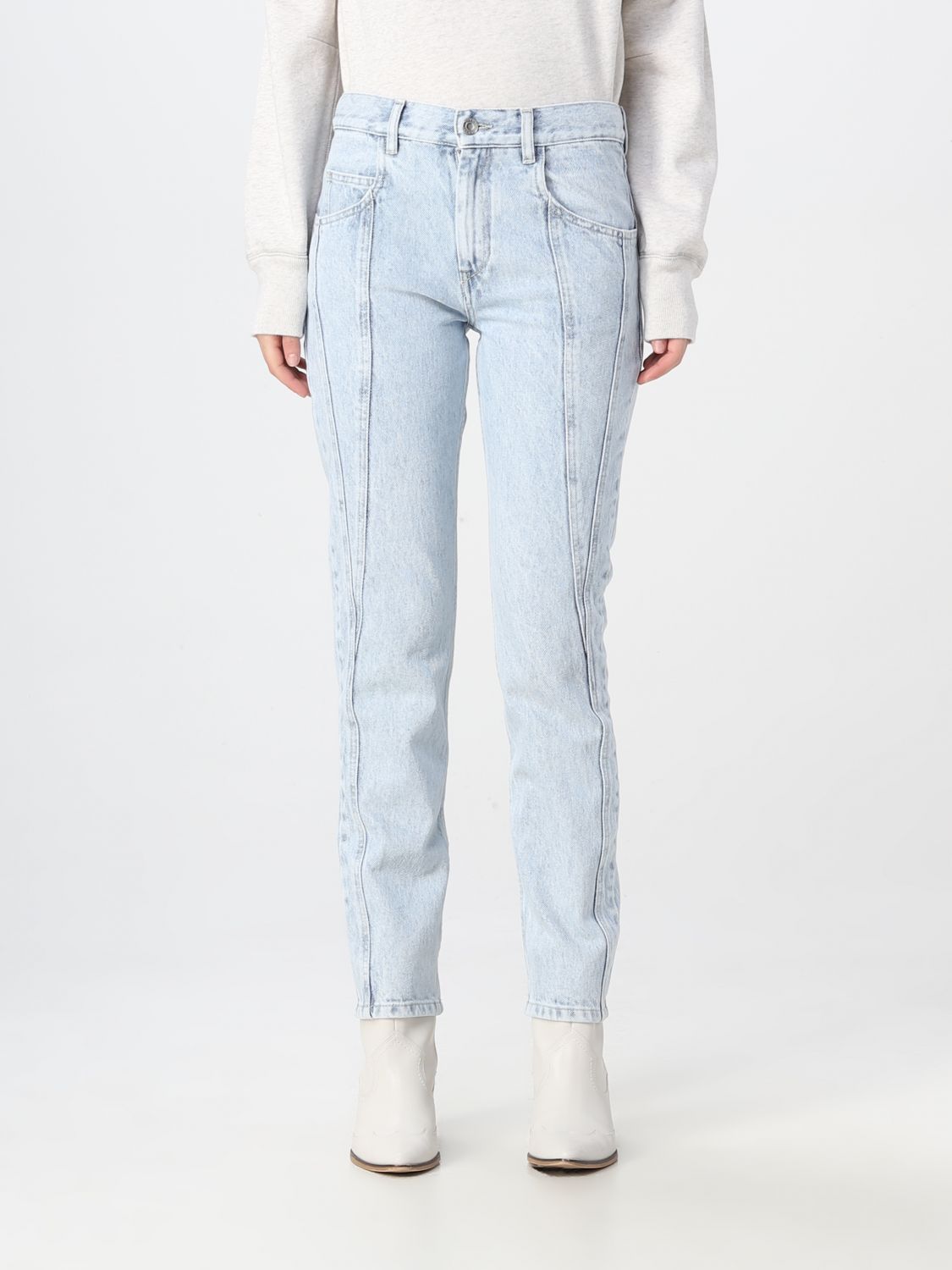 Isabel Marant Jeans ISABEL MARANT Woman colour Blue