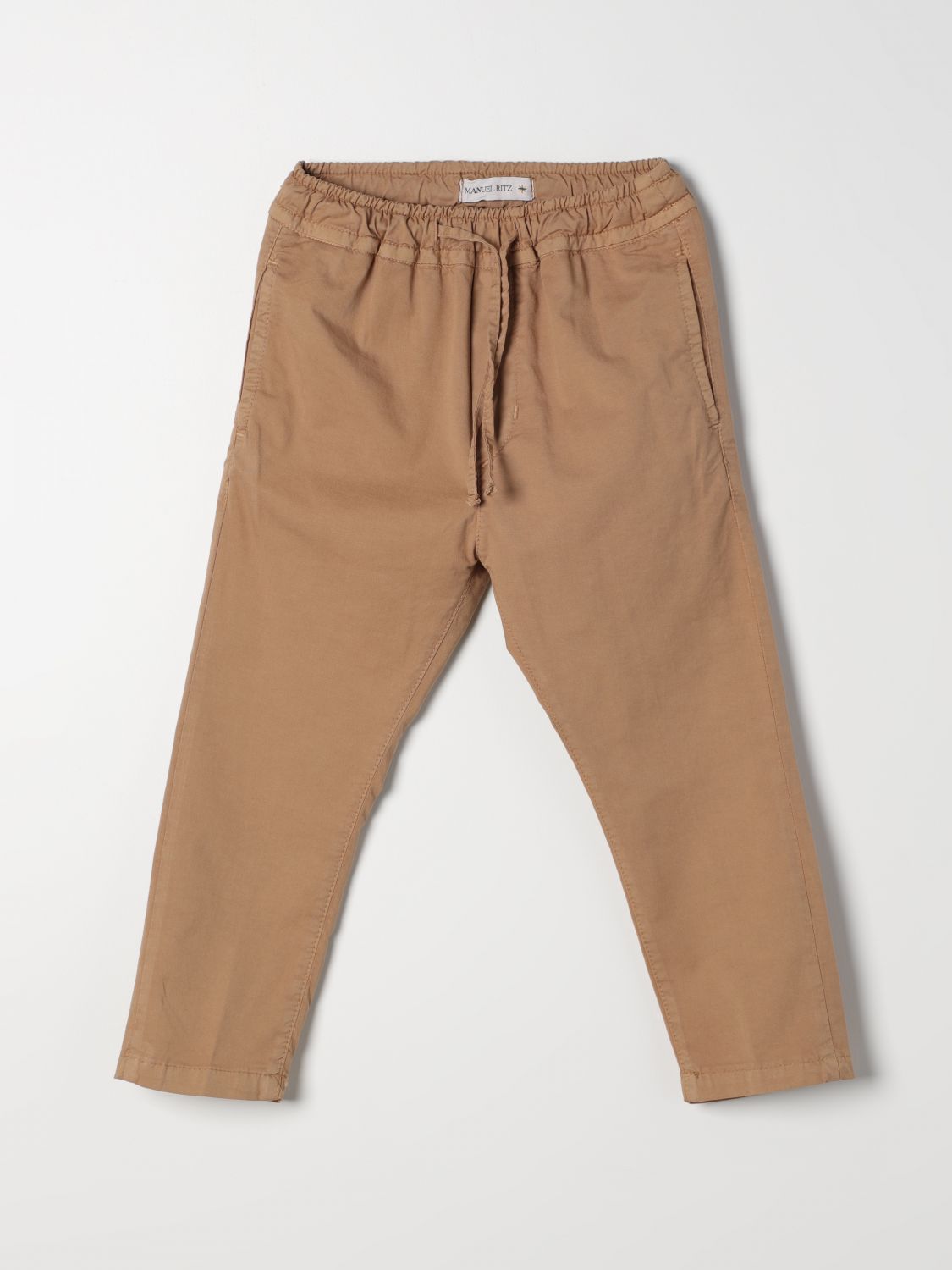 Manuel Ritz Trousers MANUEL RITZ Kids colour Camel