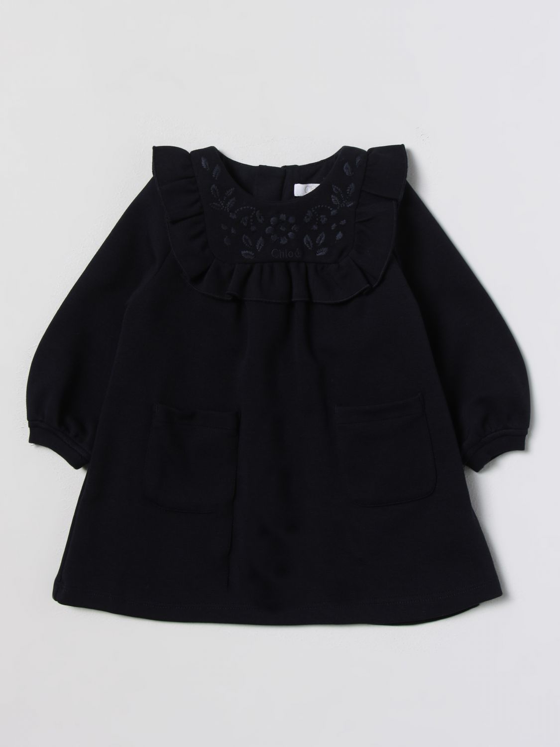 Chloé Romper CHLOÉ Kids colour Blue