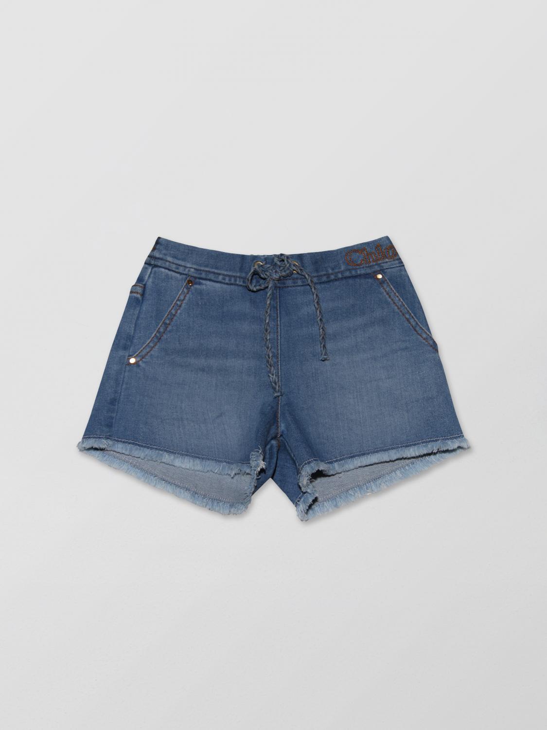 Chloé Short CHLOÉ Kids colour Blue