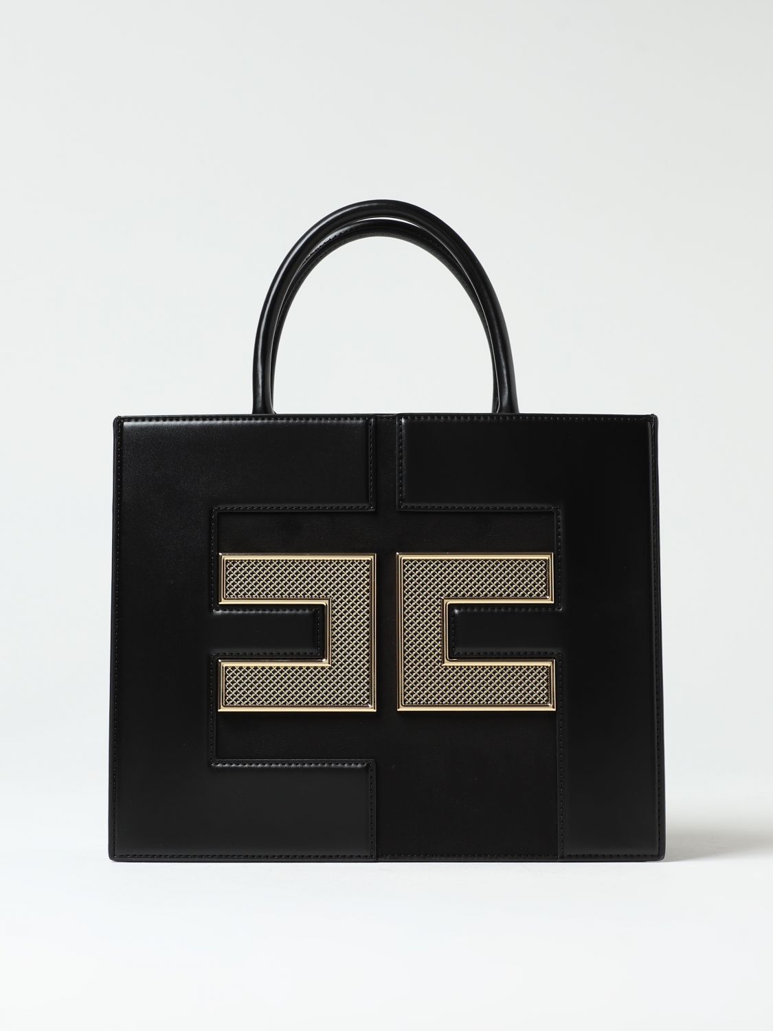 Elisabetta Franchi Tote Bags ELISABETTA FRANCHI Woman colour Black