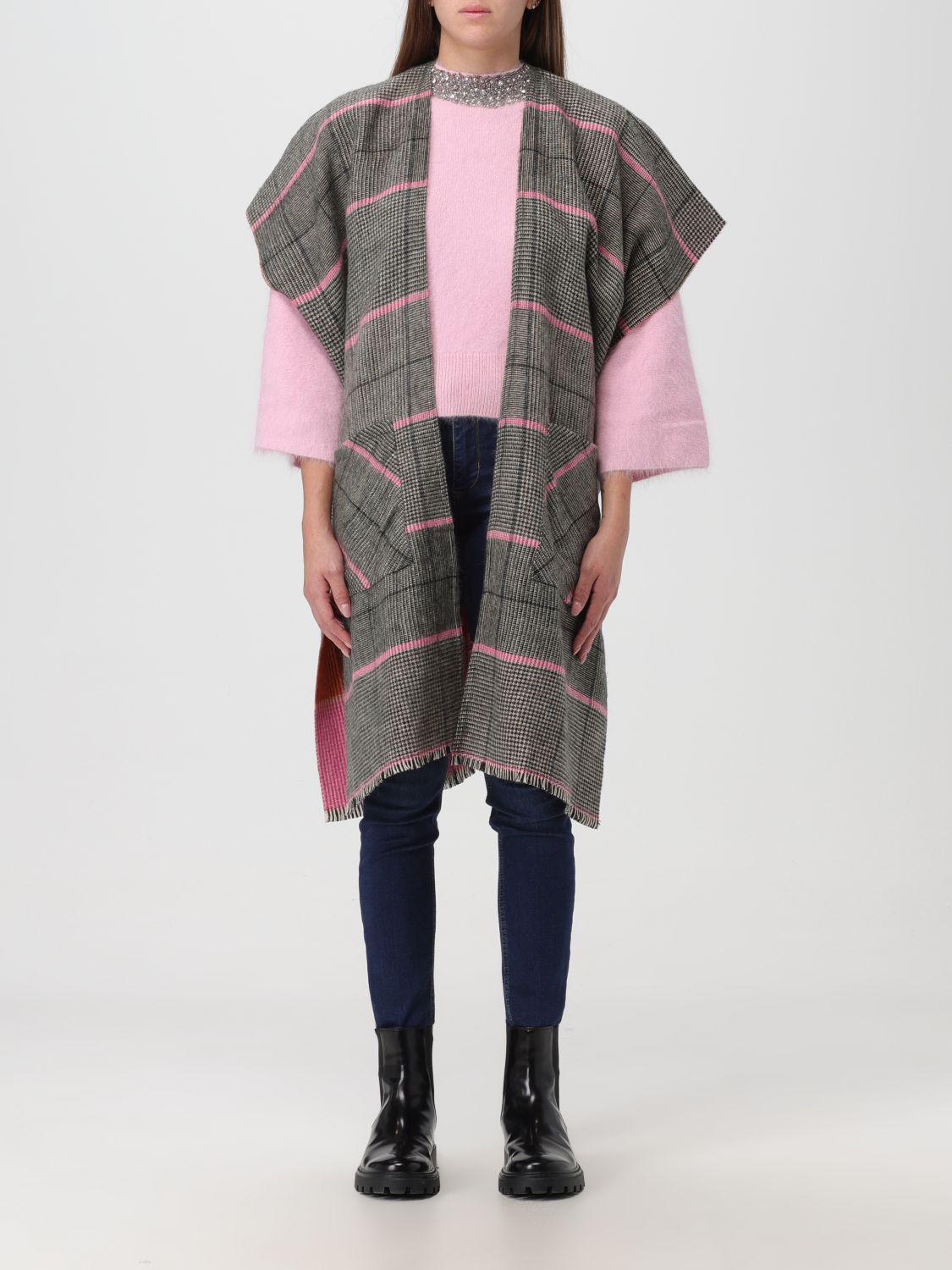 Liu Jo Cloak LIU JO Woman colour Pink