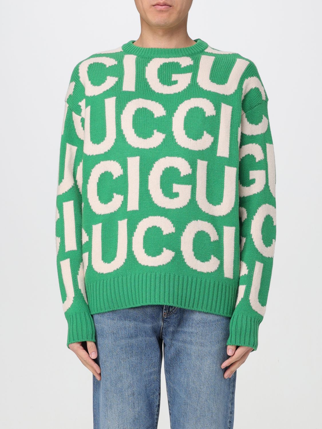 Gucci Jumper GUCCI Men colour Green