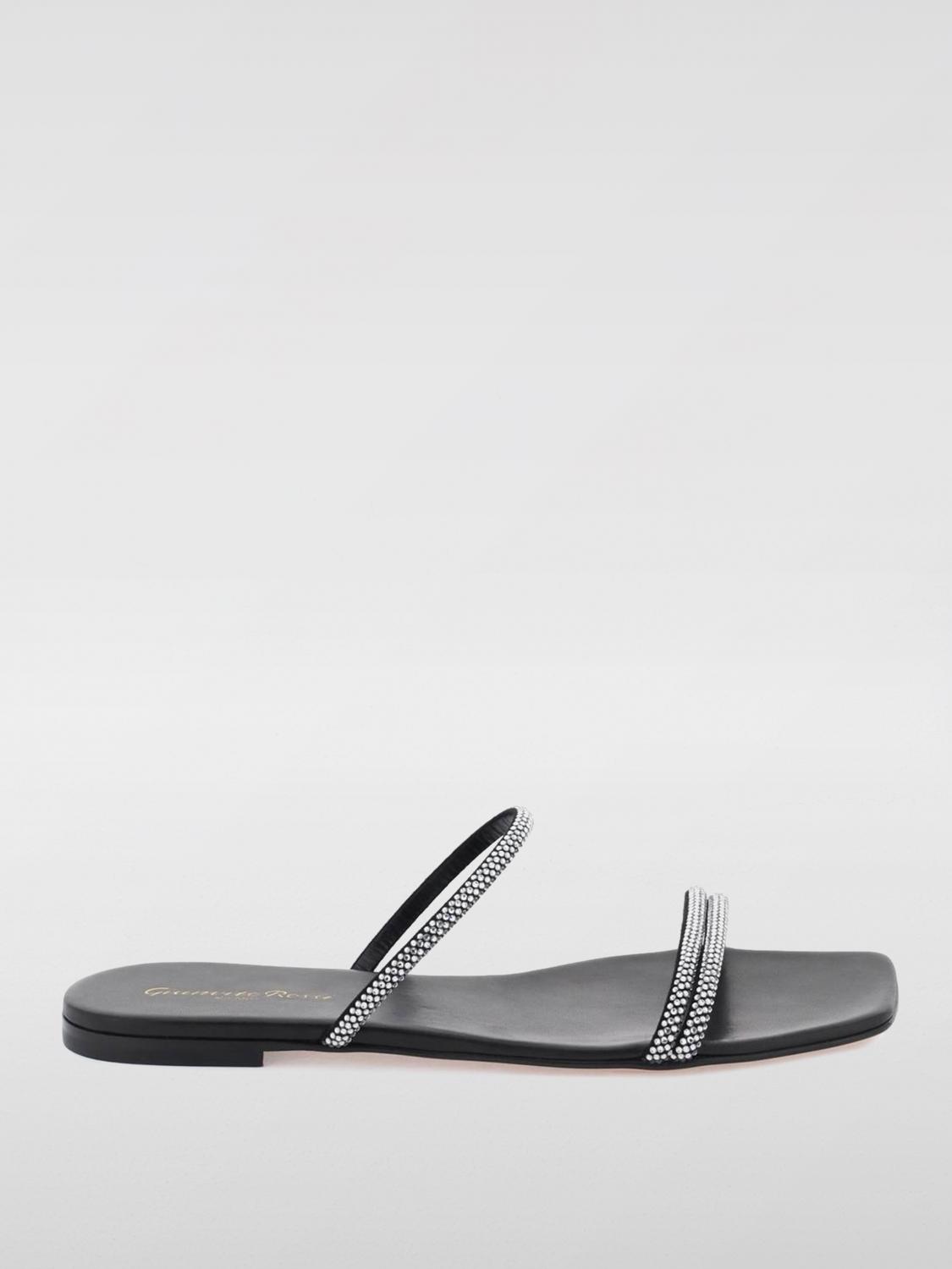 Gianvito Rossi Flat Sandals GIANVITO ROSSI Woman color Black