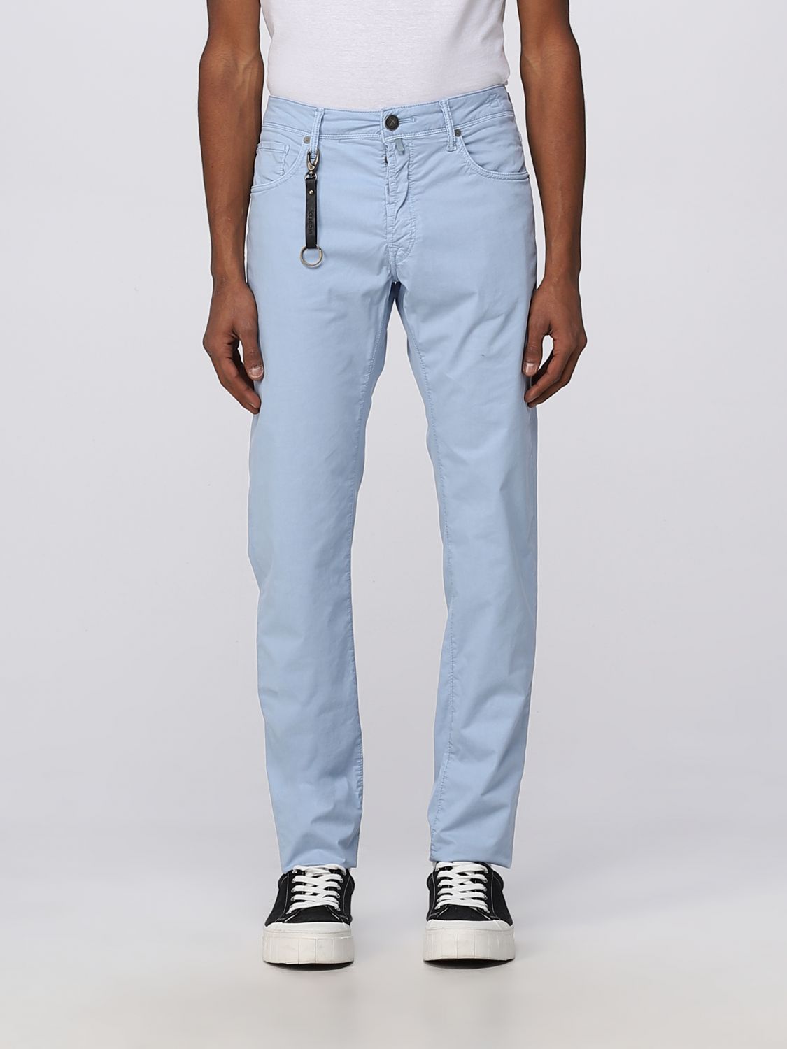 Incotex Trousers INCOTEX Men colour Sky Blue