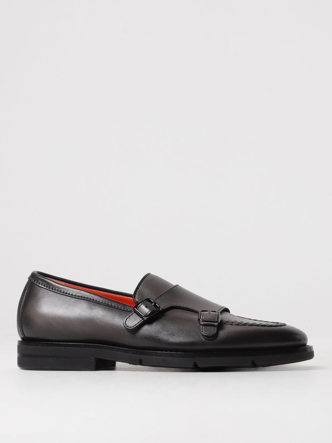 Santoni Loafers SANTONI Men colour Grey