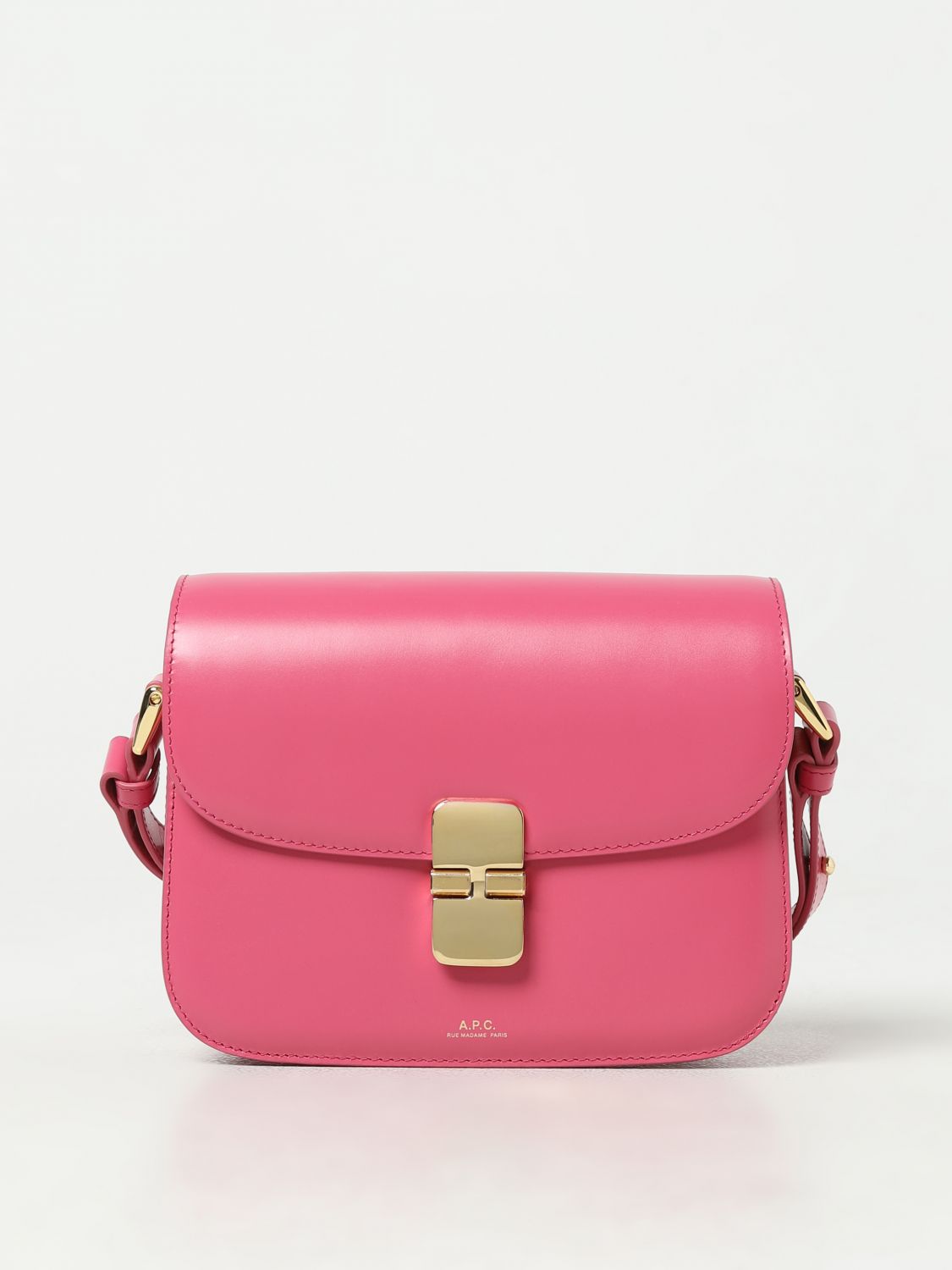 A.P.C. Shoulder Bag A.P.C. Woman colour Fuchsia