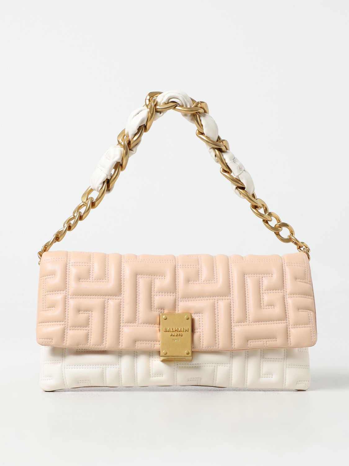 Balmain Clutch BALMAIN Woman colour Cream