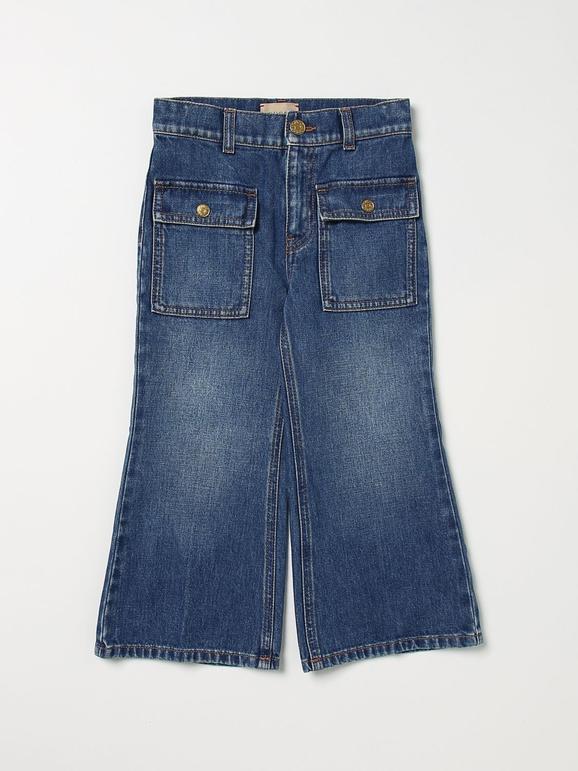 Gucci Jeans GUCCI Kids colour Blue