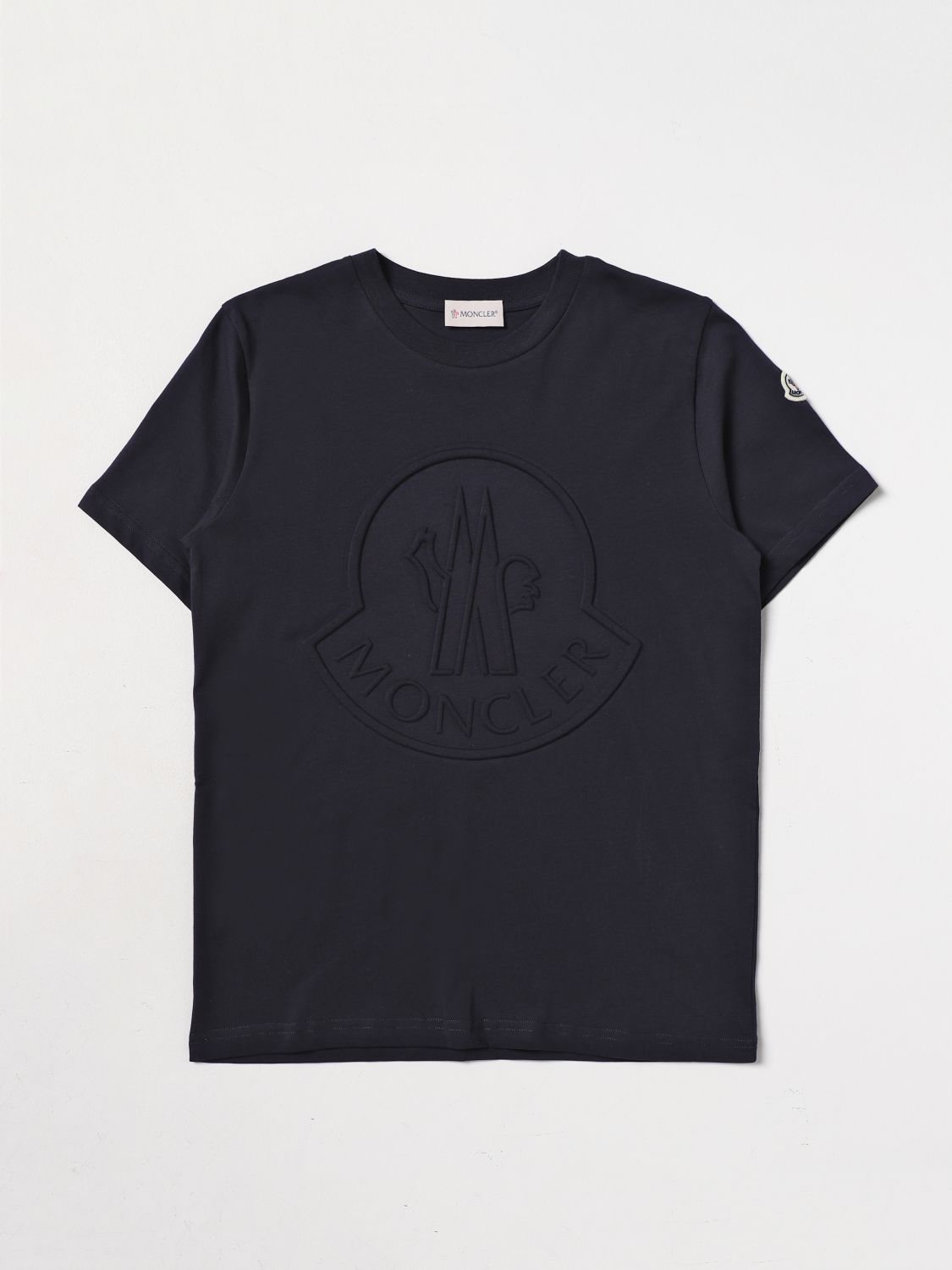 Moncler T-Shirt MONCLER Kids colour Blue