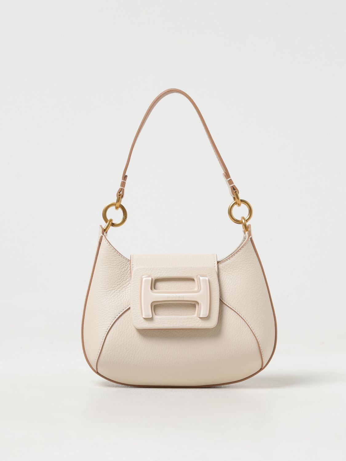 Hogan Shoulder Bag HOGAN Woman colour Beige