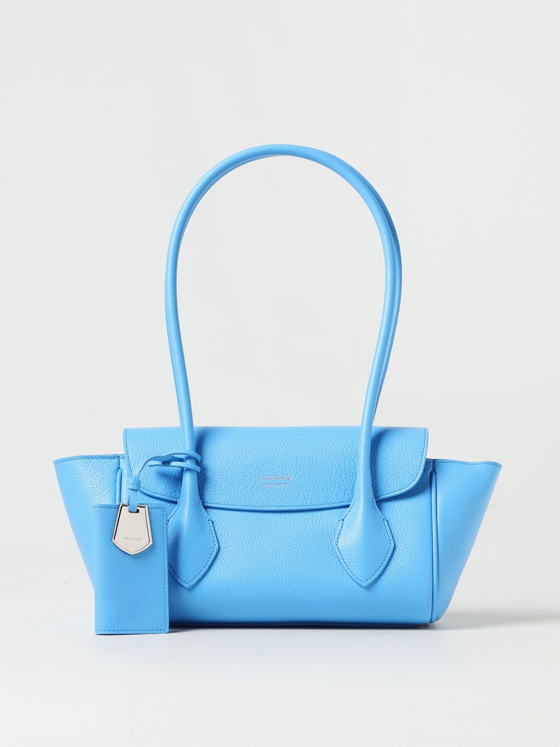 Ferragamo Shoulder Bag FERRAGAMO Woman colour Gnawed Blue