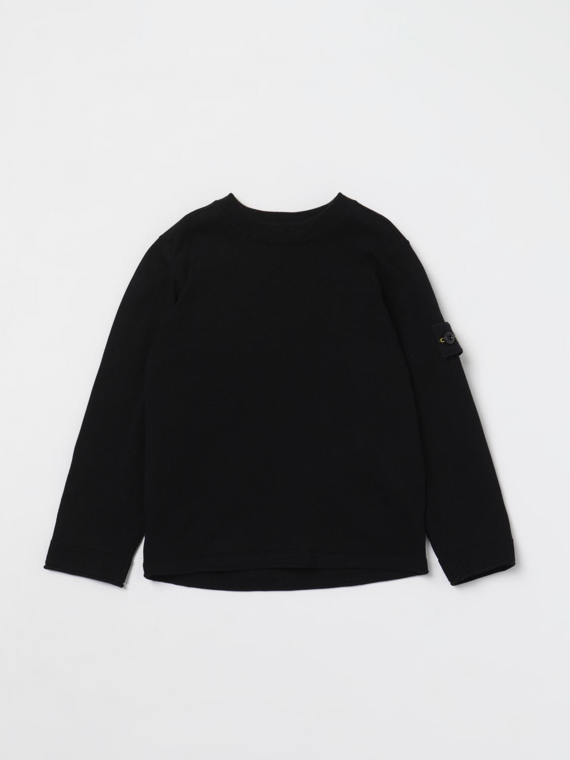 Stone Island Junior Jumper STONE ISLAND JUNIOR Kids colour Black