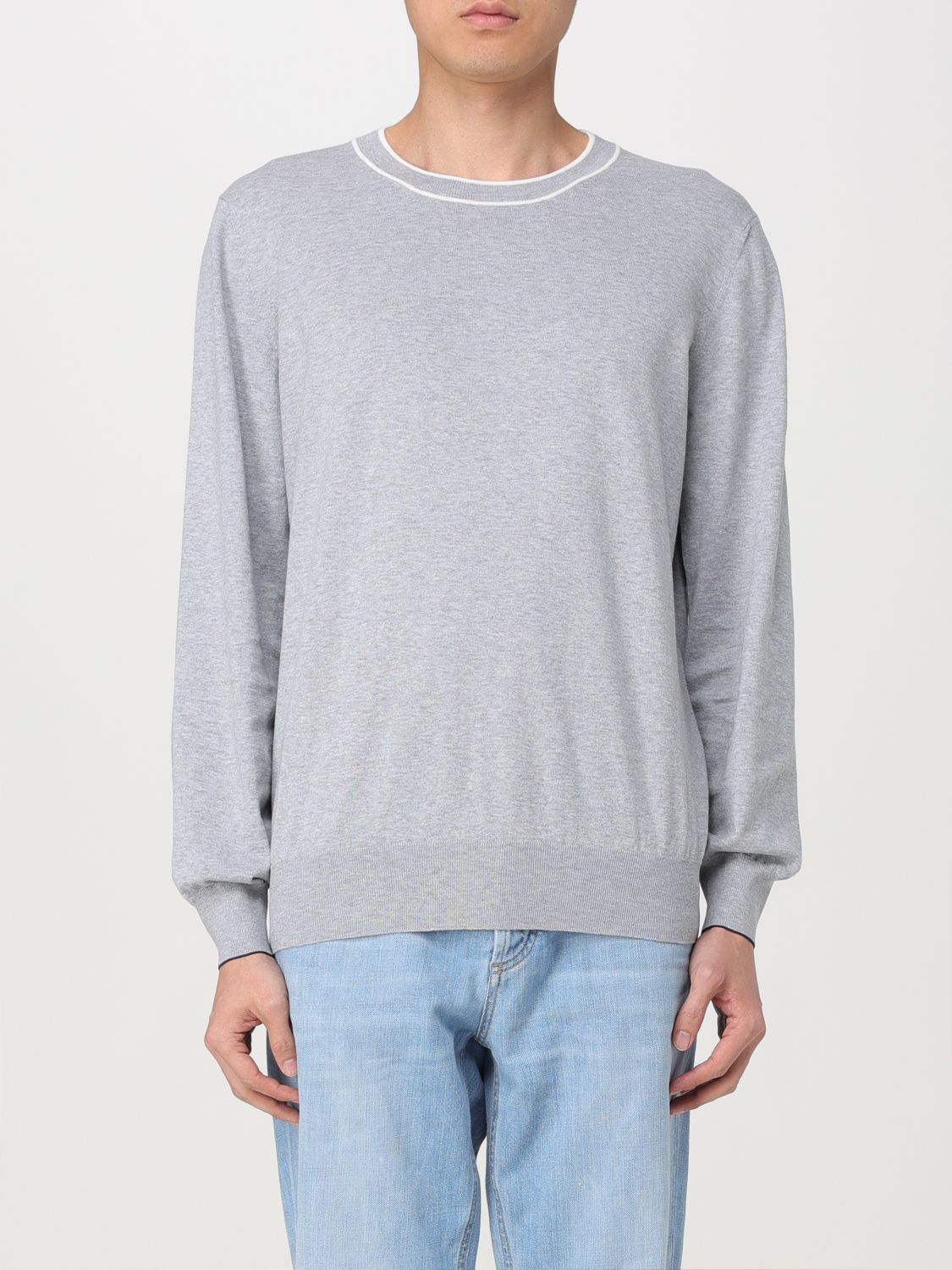 Brunello Cucinelli Jumper BRUNELLO CUCINELLI Men colour Grey