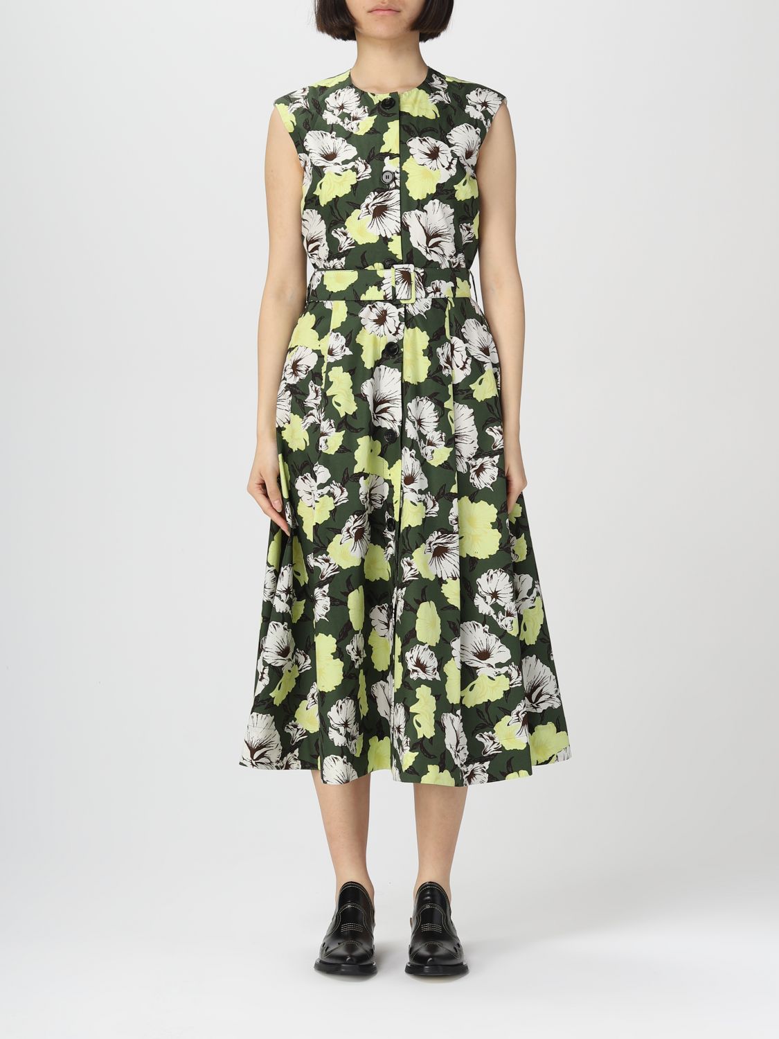 Msgm Dress MSGM Woman colour Green