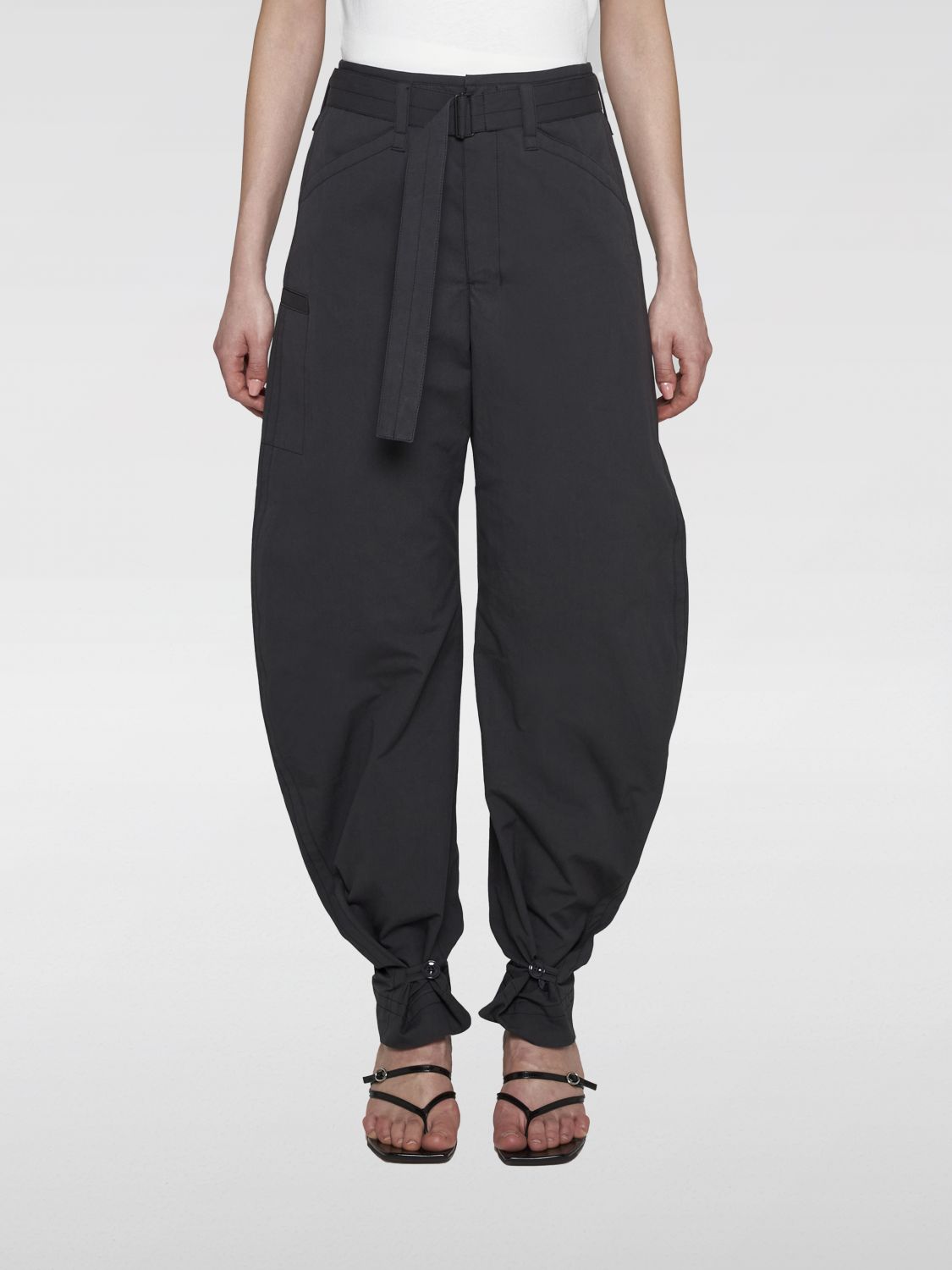 Lemaire Pants LEMAIRE Woman color Charcoal