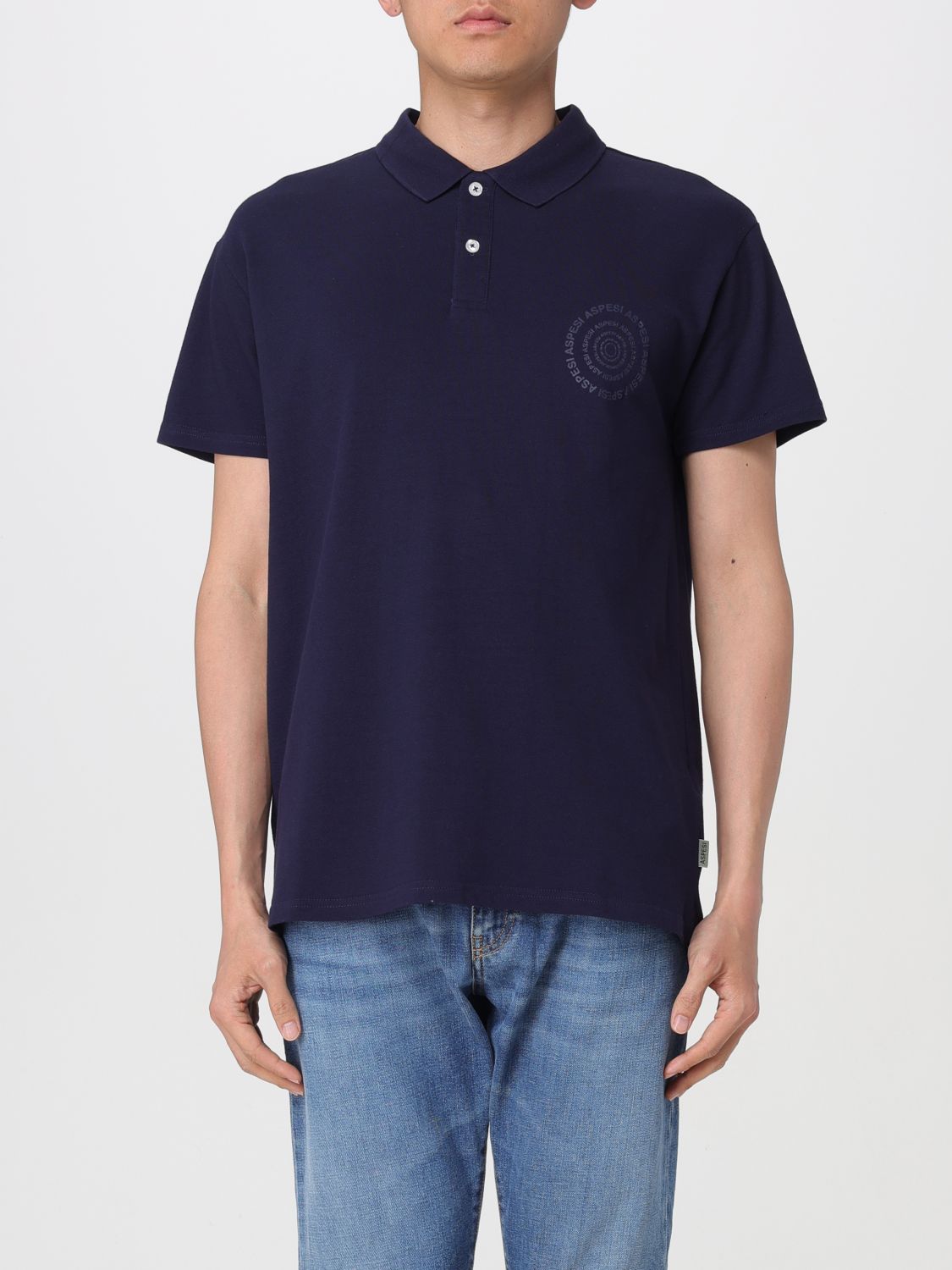 Aspesi Polo Shirt ASPESI Men colour Navy