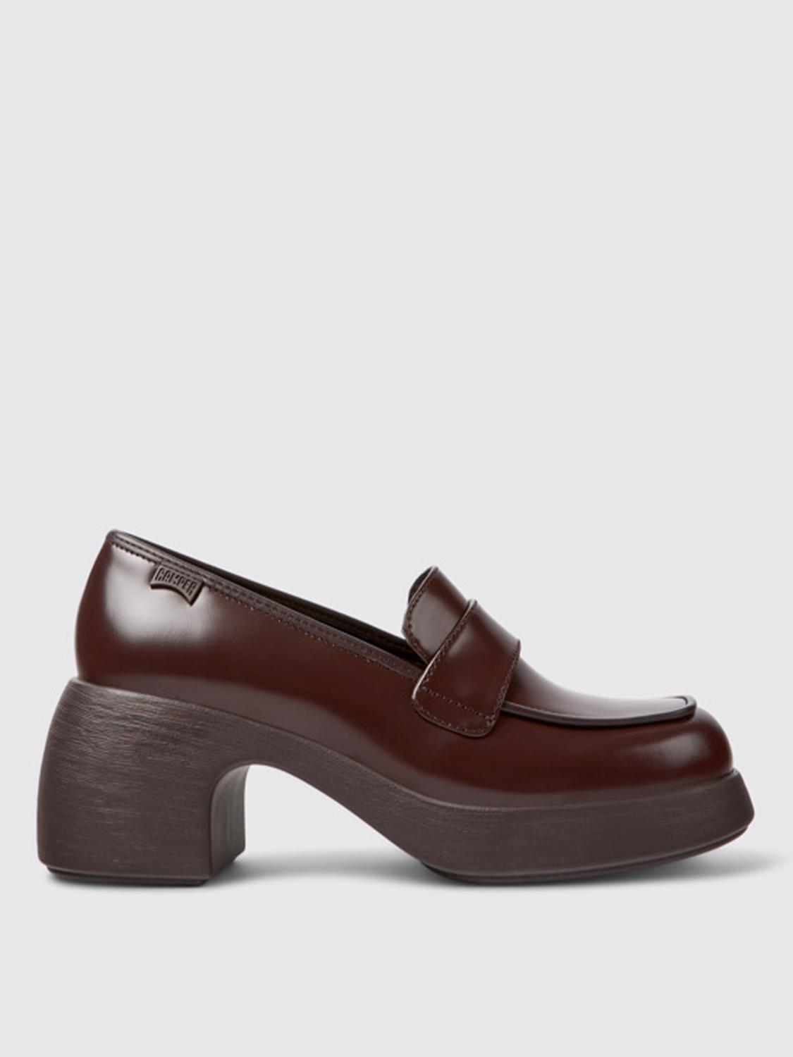 Camper Loafers CAMPER Woman colour Burgundy