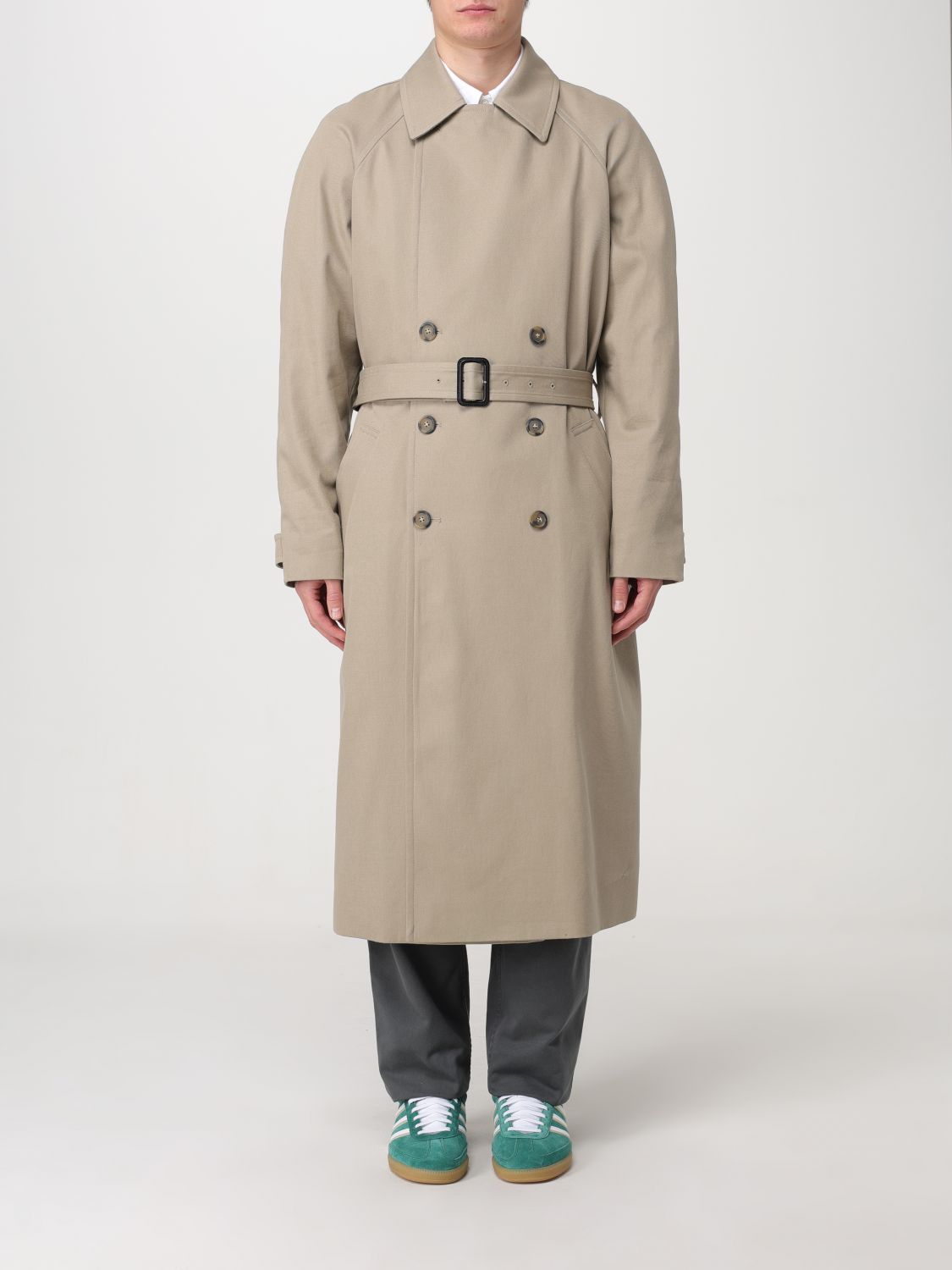 A.P.C. Trench Coat A.P.C. Men colour Beige