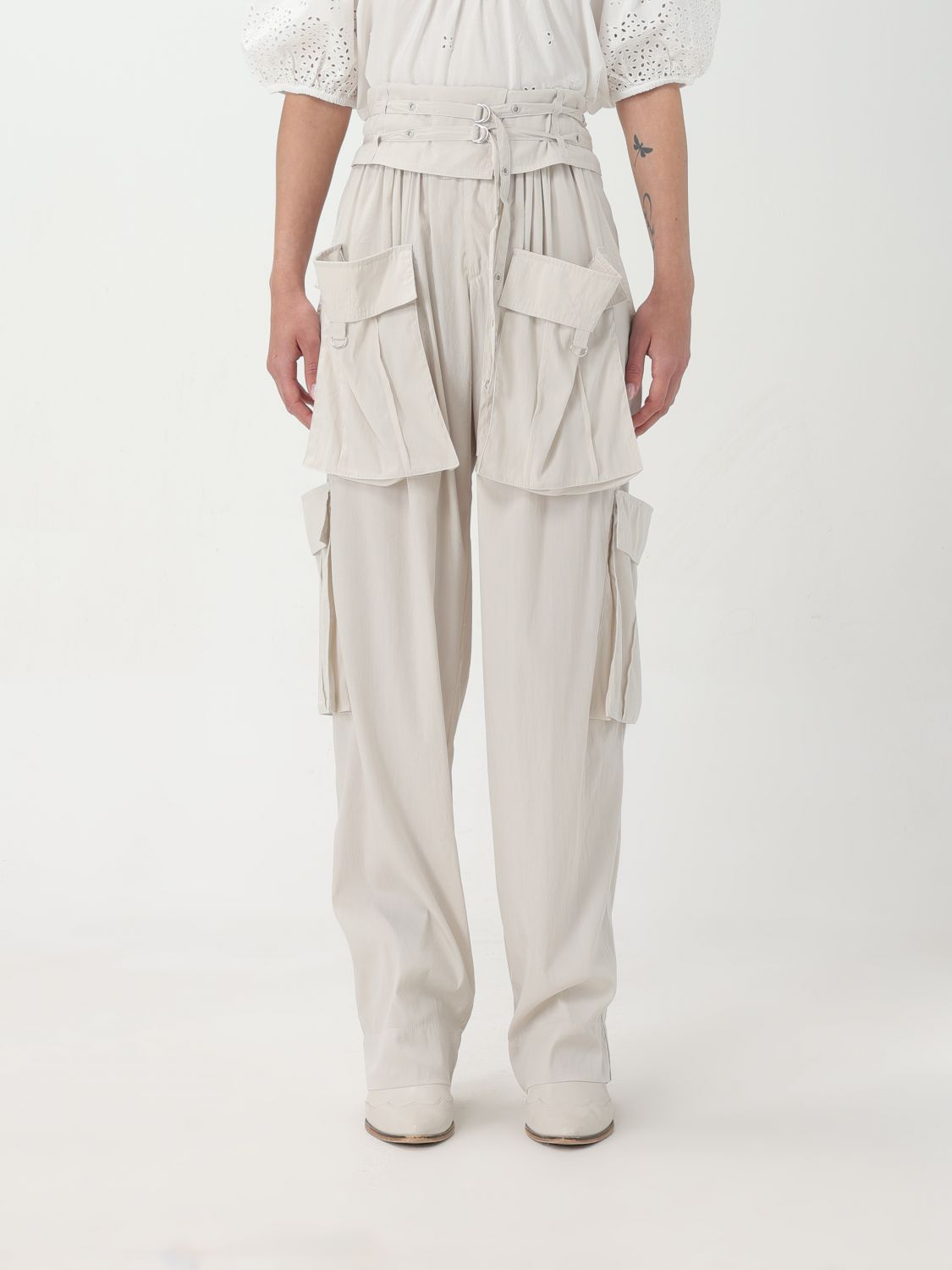 Isabel Marant Trousers ISABEL MARANT Woman colour White