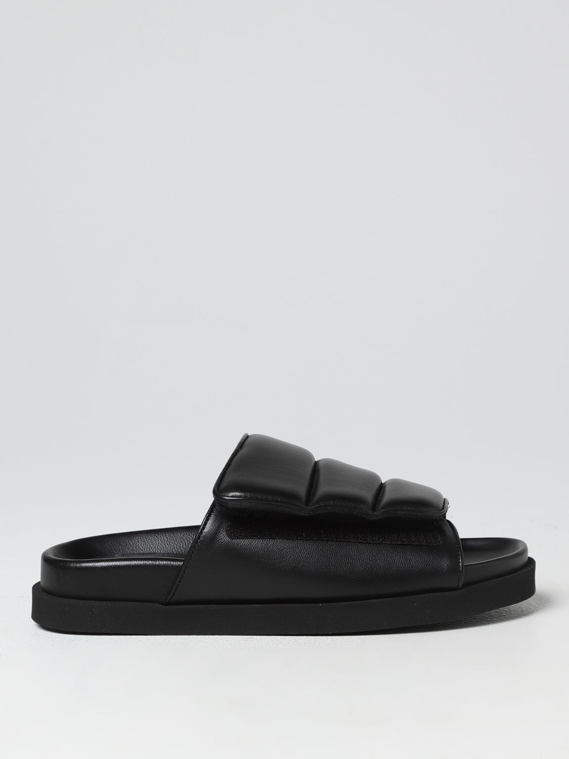 Gia Borghini Flat Sandals GIA BORGHINI Woman colour Black
