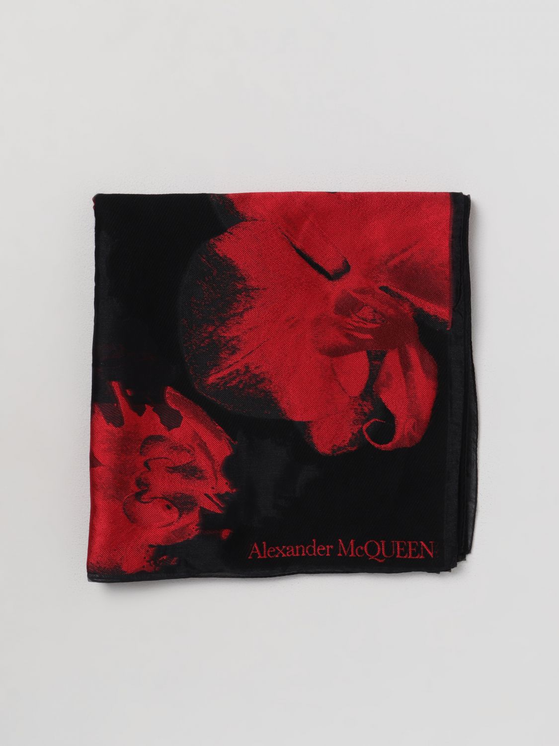 Alexander McQueen Scarf ALEXANDER MCQUEEN Woman colour Black