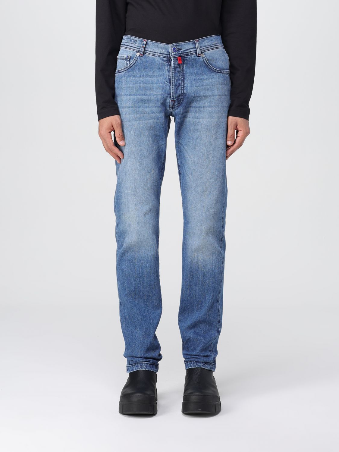 Kiton Jeans KITON Men colour Blue