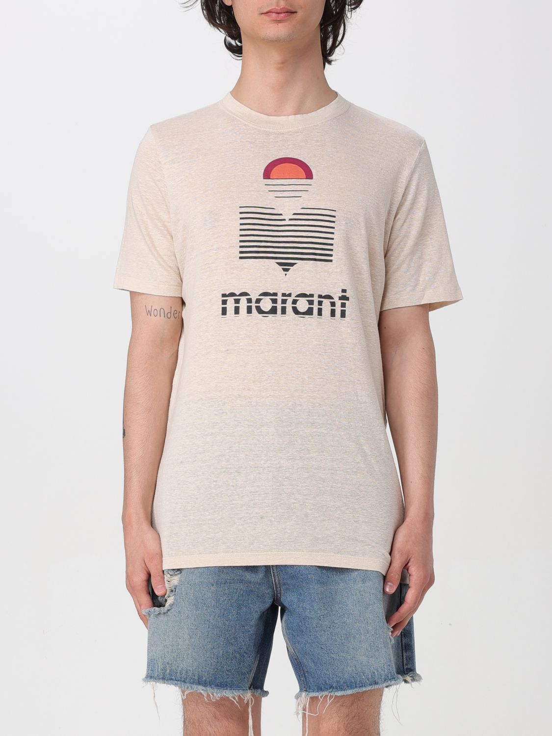 Isabel Marant T-Shirt ISABEL MARANT Men colour Beige