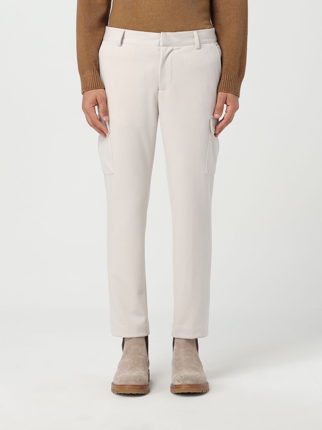 Daniele Alessandrini Trousers DANIELE ALESSANDRINI Men colour White